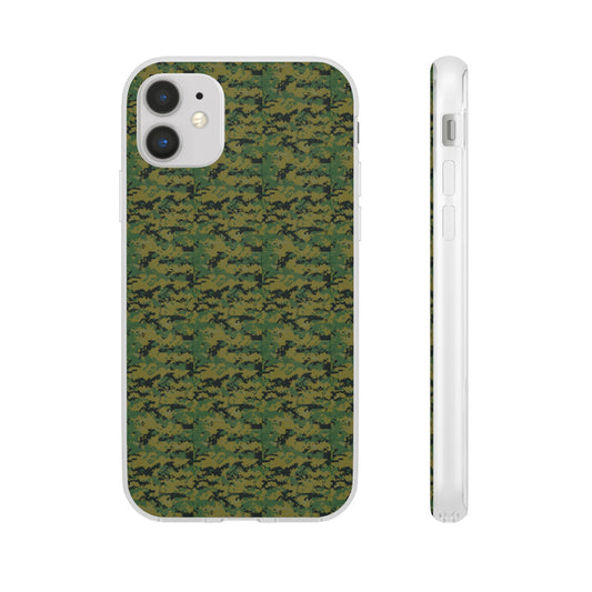 Marapat Pixelated Camo Flexible Phone Cases For iPhone and Samsung Galaxy