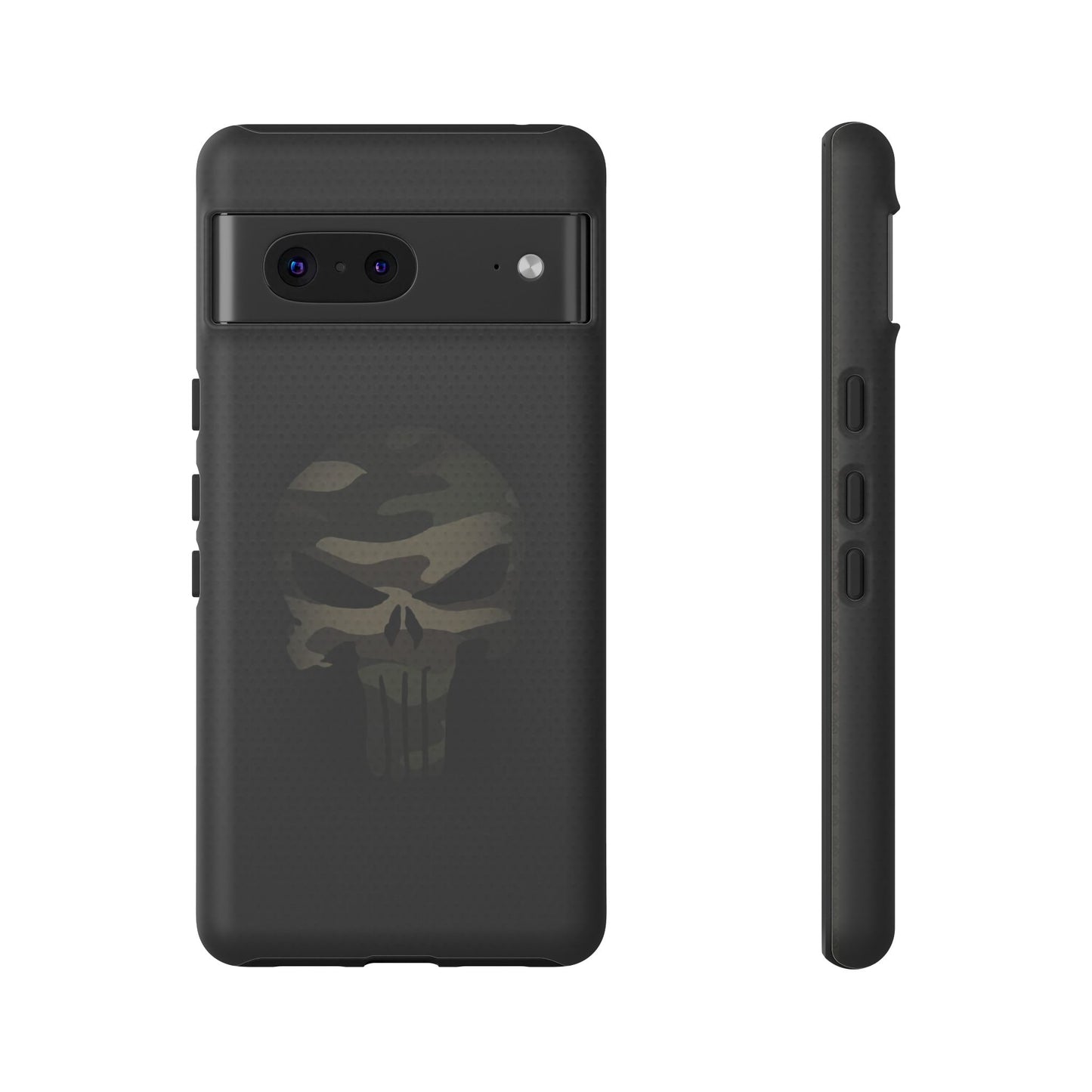 Camo Green Tough Case For iPhone, Samsung Galaxy, Pixel, Punisher Graphic