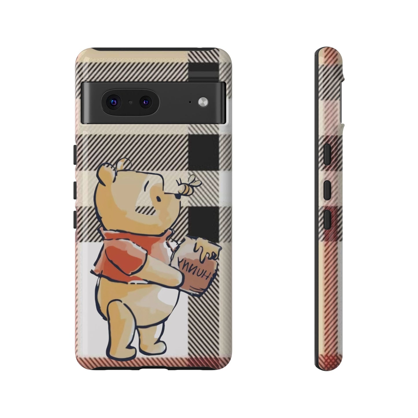 Cute Animal Phone Case, Winnie the Pooh Design, Gift for Kids, Character Case,