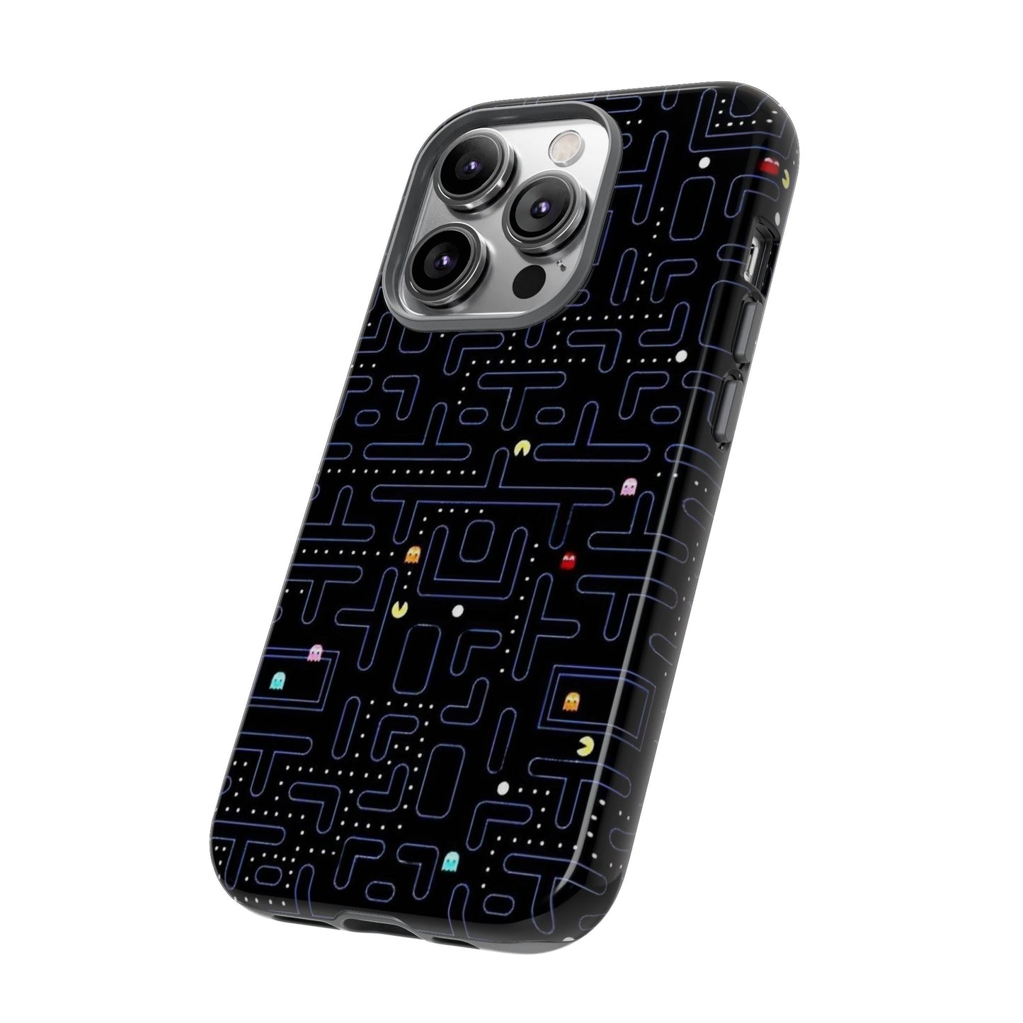 Pac-Man Tough Phone Case, Retro Gaming, Cute Gift for Gamers