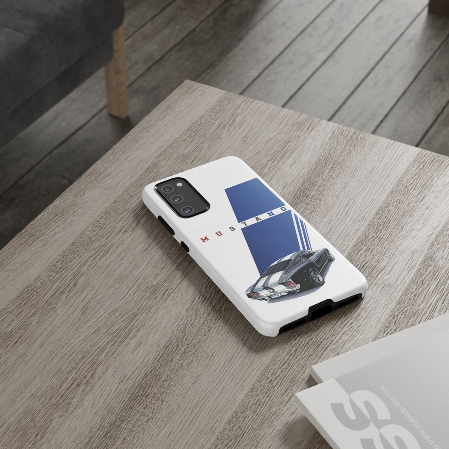 Mustang Car Art Tough Cases For iPhones, Samsung Galaxy and Google Pixel