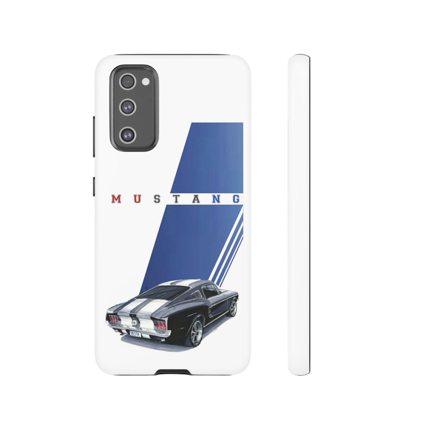 Mustang Car Art Tough Cases For iPhones, Samsung Galaxy and Google Pixel