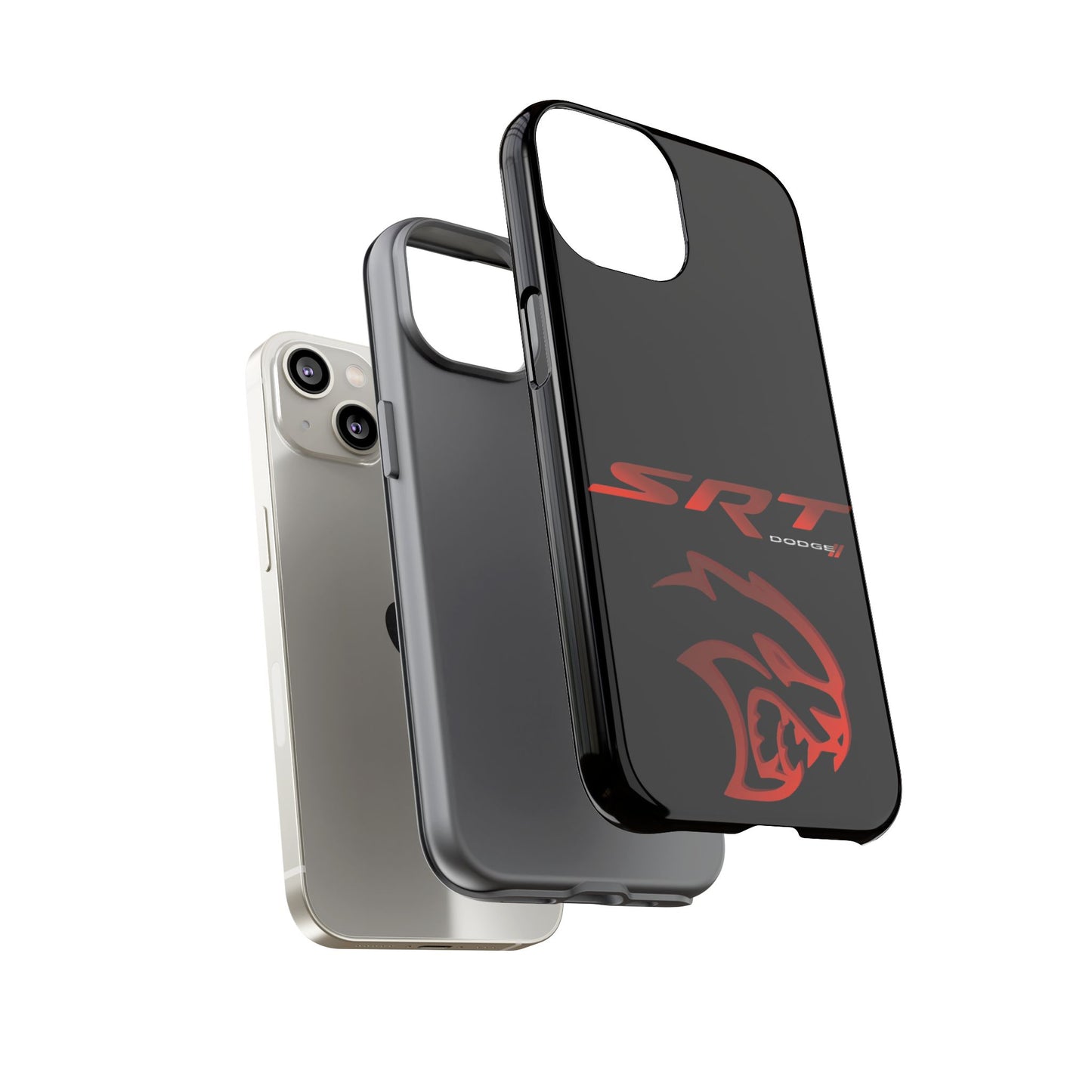 Black SRT Tough Case for iPhones, Galaxy Phones and Google Pixel