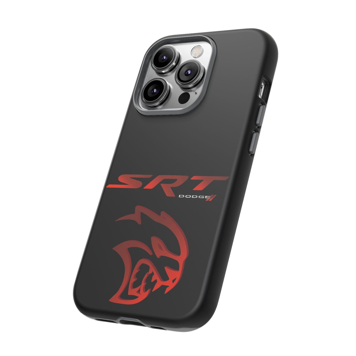 Black SRT Tough Case for iPhones, Galaxy Phones and Google Pixel