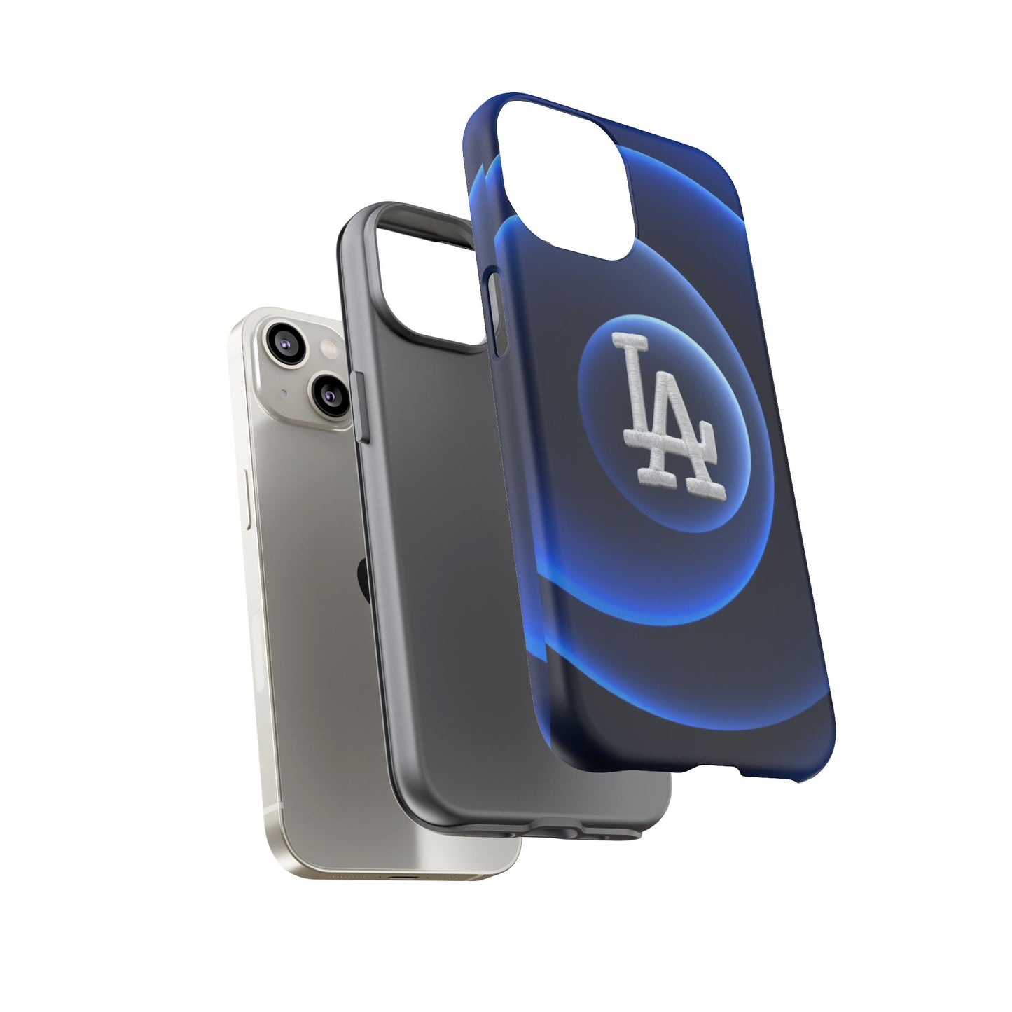 Dark Blue Tough Case for iPhone, Galaxy Phones and Google Pixel