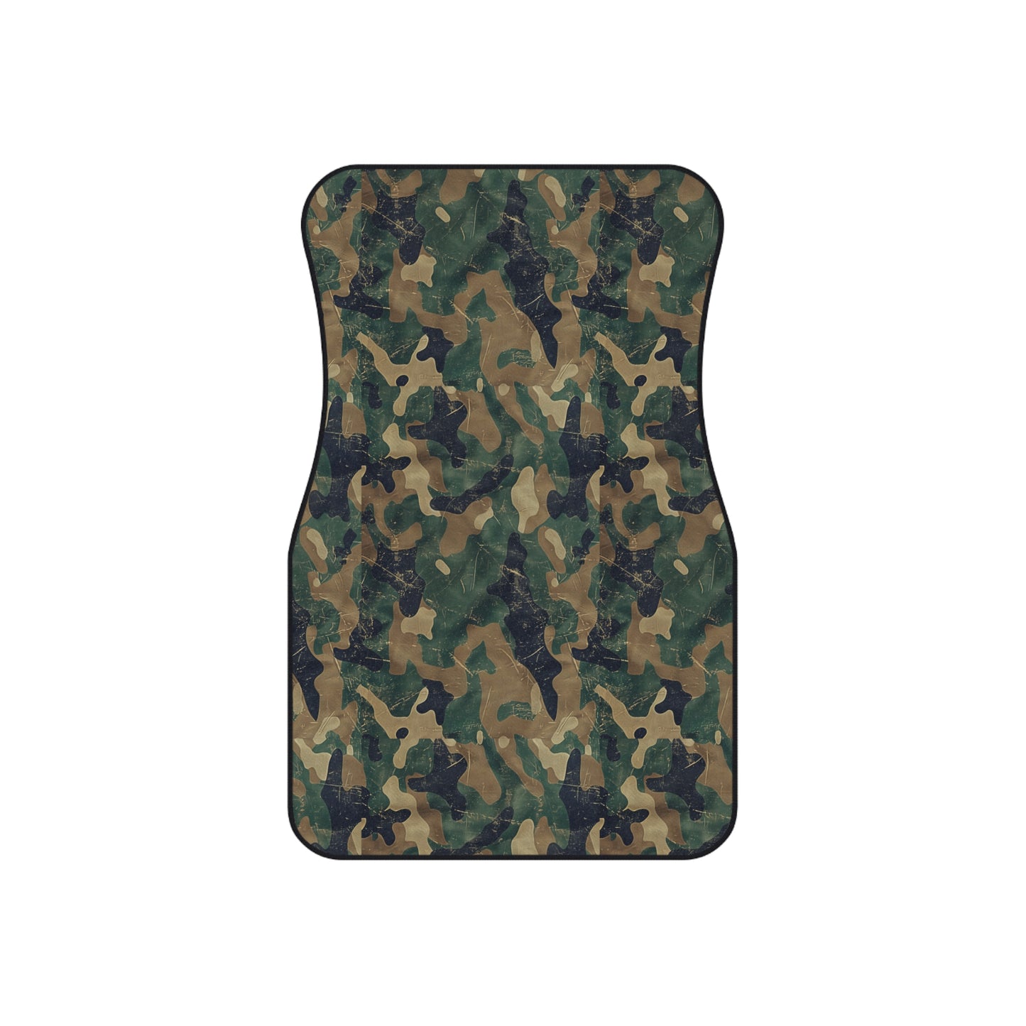 Army Ol'Camo Car Mats Set, Universal Carpet Floor Liner Mat for Car Decor