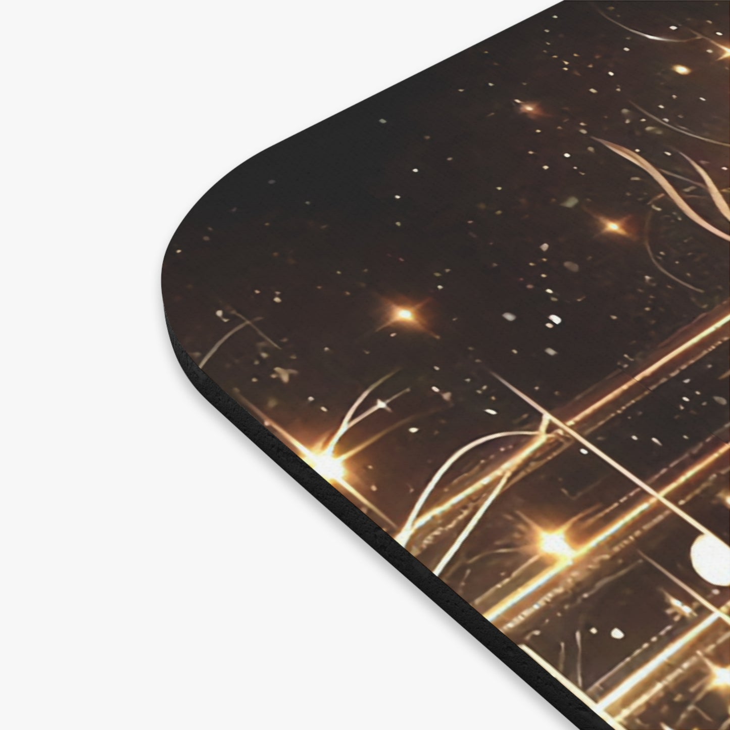 Mouse Pad (Rectangle), Glimmering Musical Note