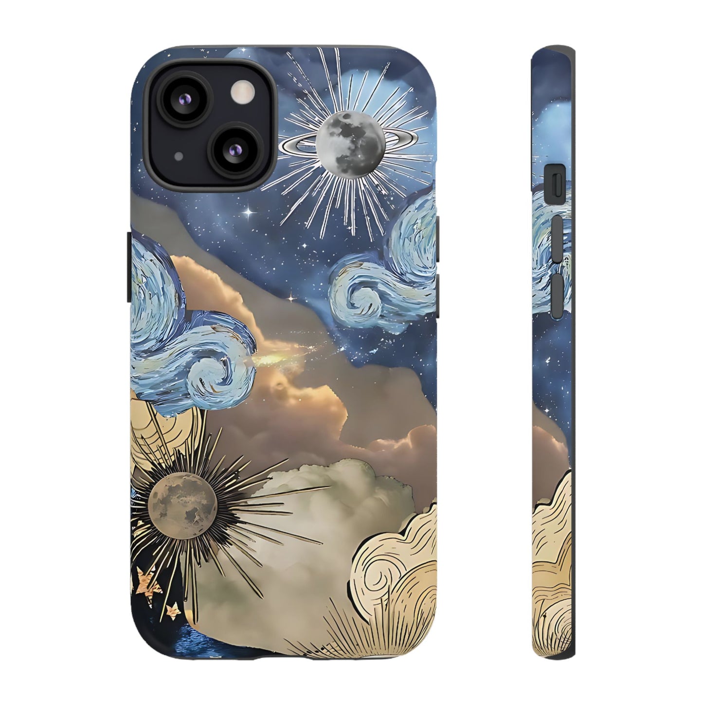 Celestial Phone Case - Cosmic Vibes for Sky Lovers, Galaxy Gift, Astrology,