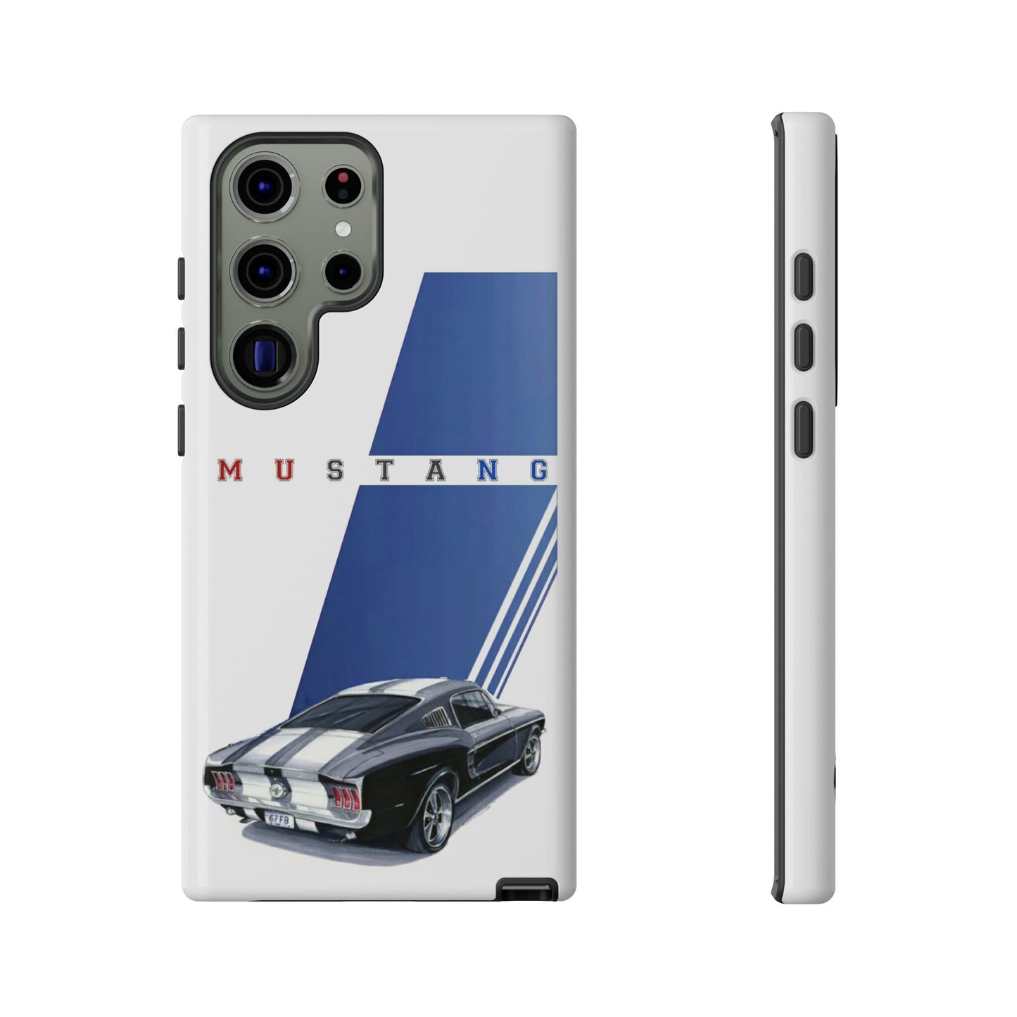 Mustang Car Art Tough Cases For iPhones, Samsung Galaxy and Google Pixel