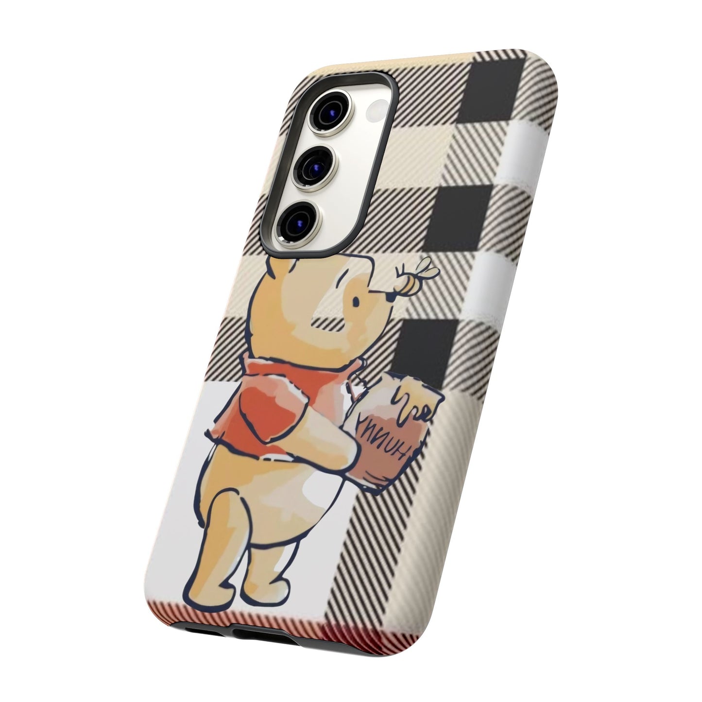 Cute Animal Phone Case, Winnie the Pooh Design, Gift for Kids, Character Case,