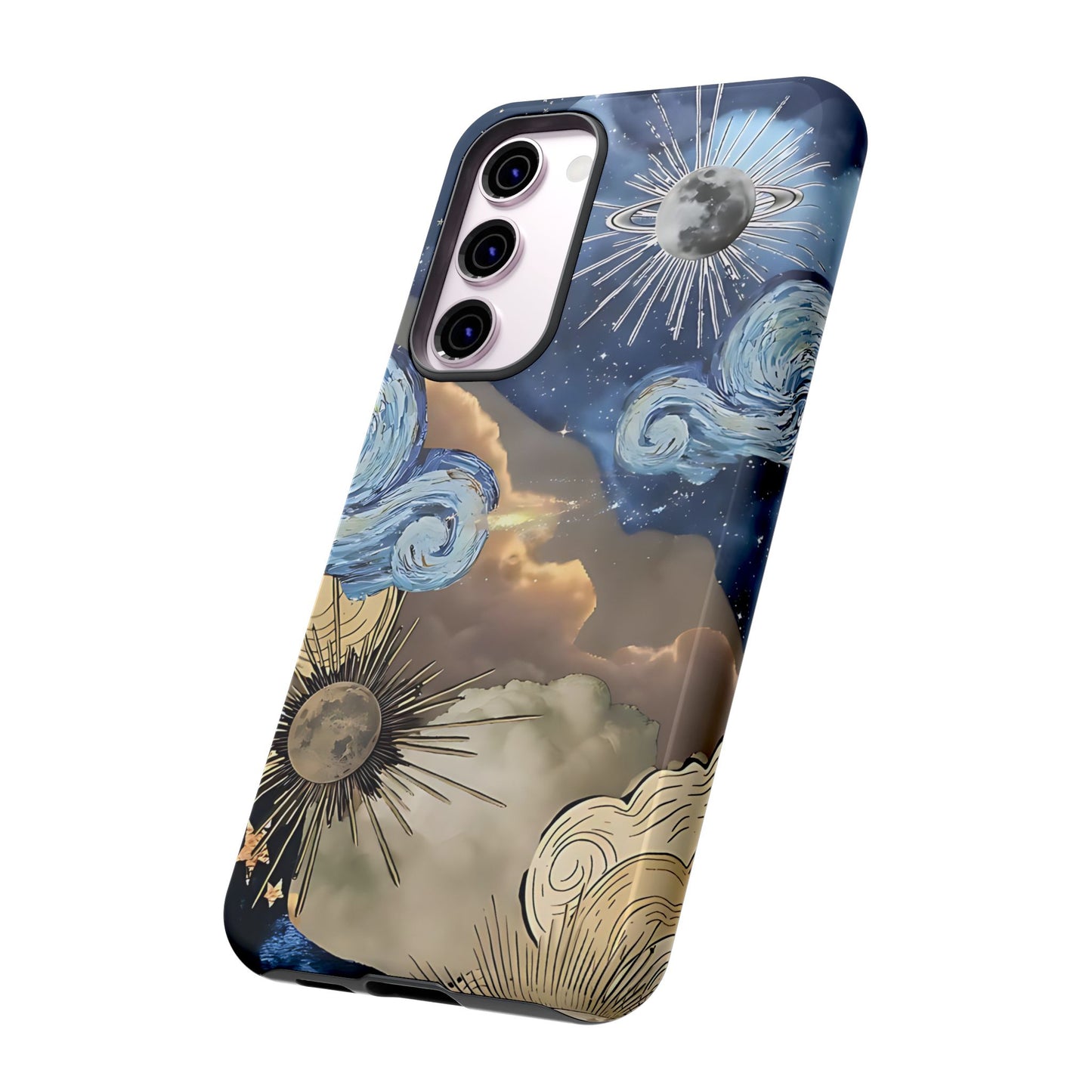 Celestial Phone Case - Cosmic Vibes for Sky Lovers, Galaxy Gift, Astrology,