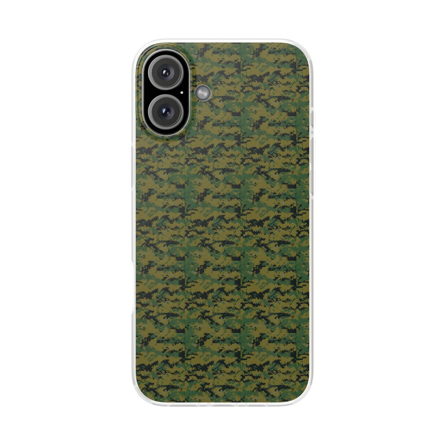 Marapat Pixelated Camo Flexible Phone Cases For iPhone and Samsung Galaxy