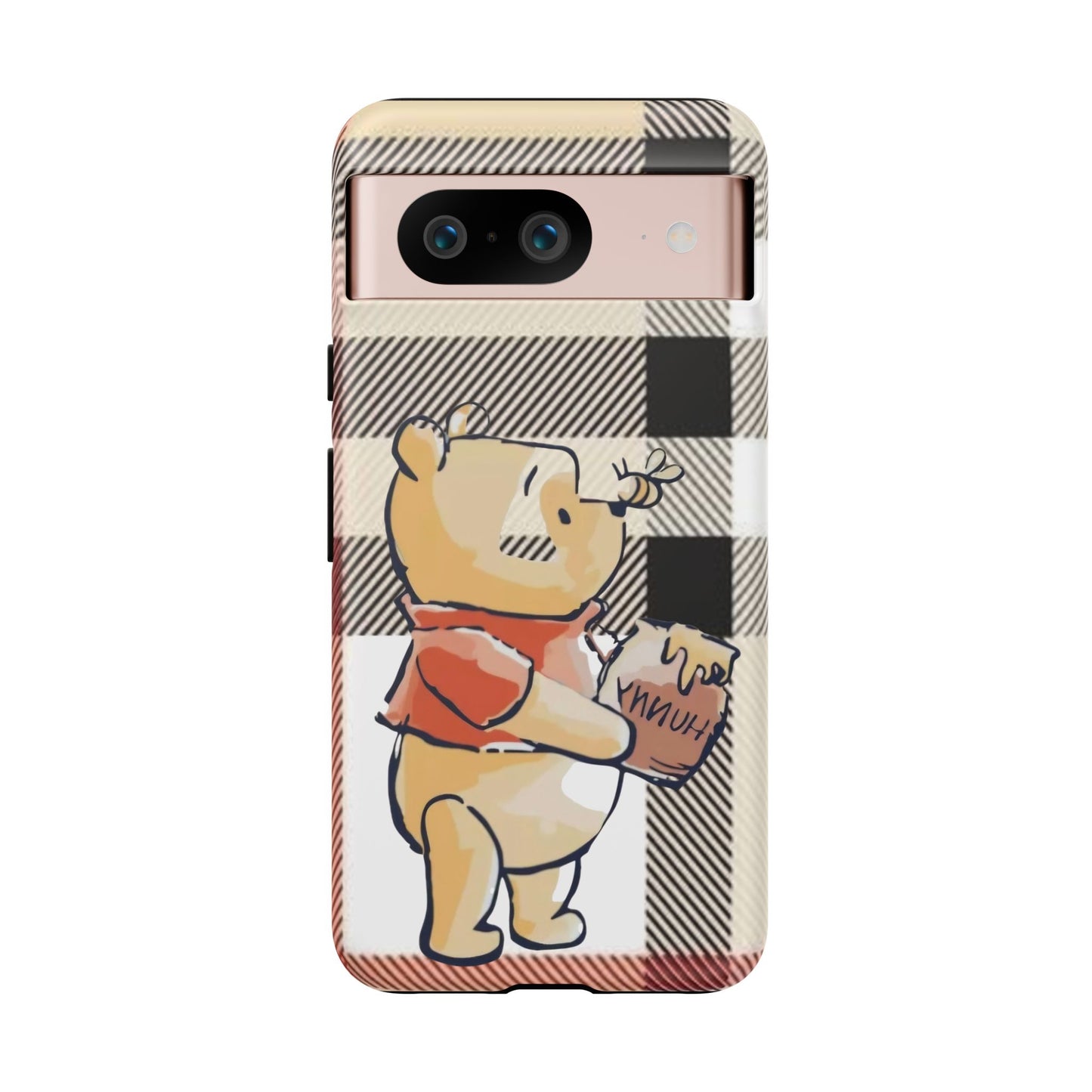 Cute Animal Phone Case, Winnie the Pooh Design, Gift for Kids, Character Case,