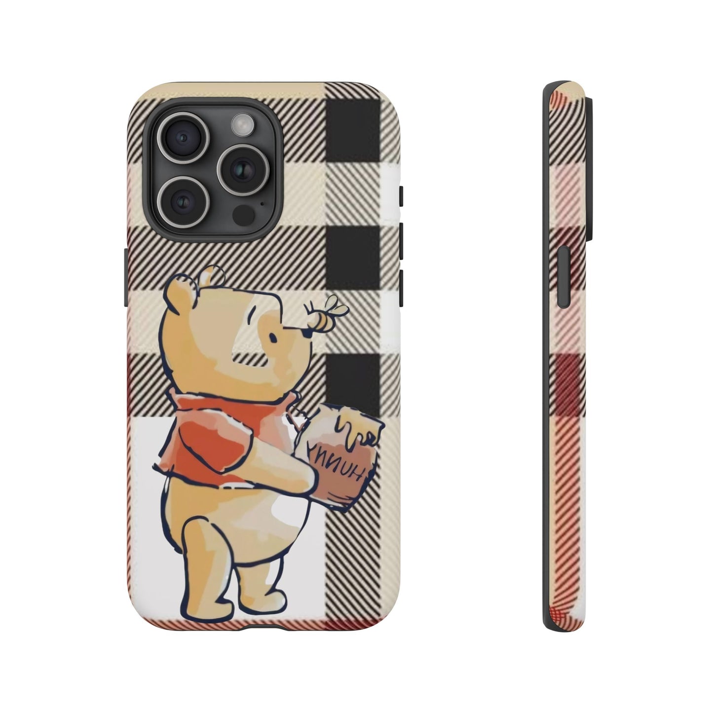 Cute Animal Phone Case, Winnie the Pooh Design, Gift for Kids, Character Case,