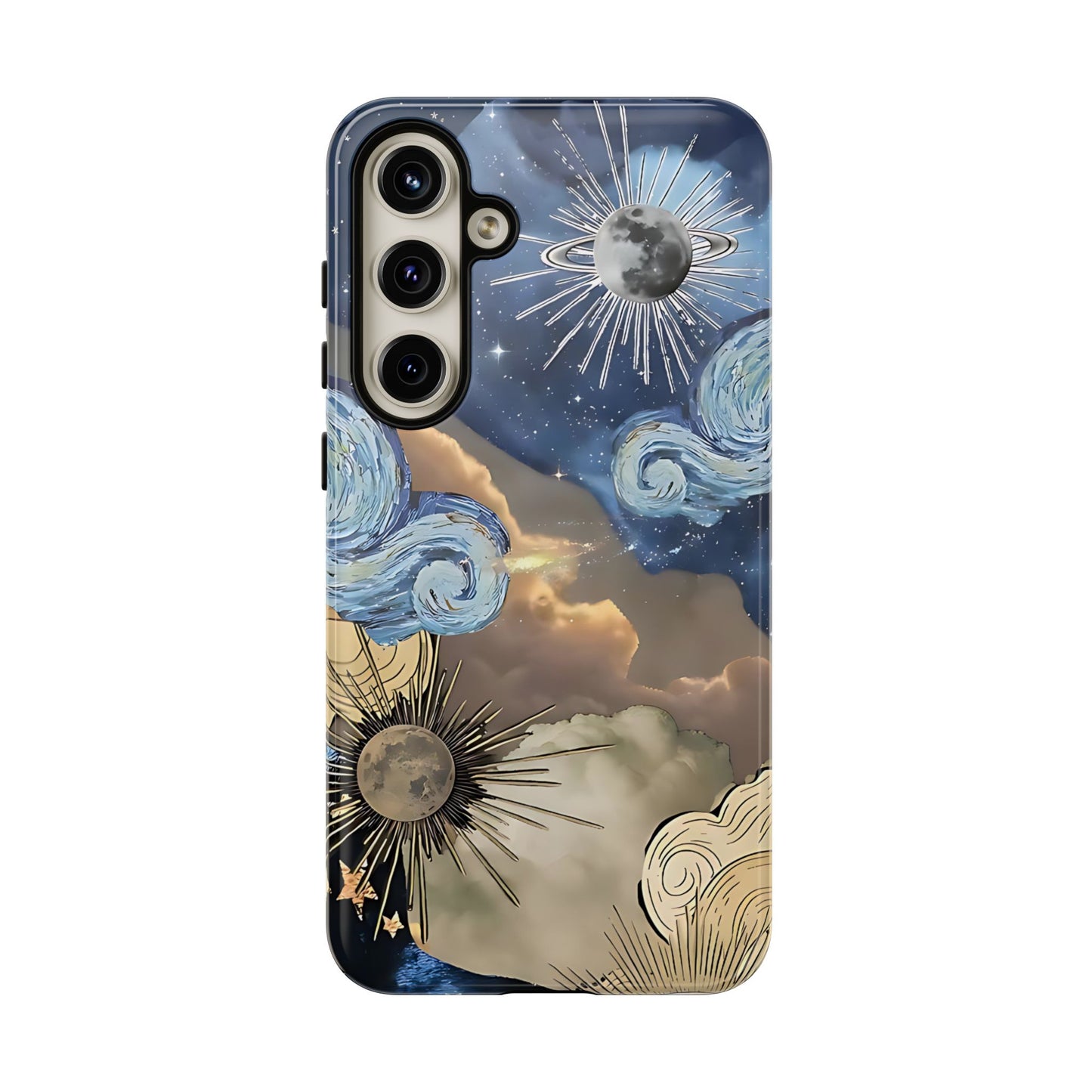 Celestial Phone Case - Cosmic Vibes for Sky Lovers, Galaxy Gift, Astrology,