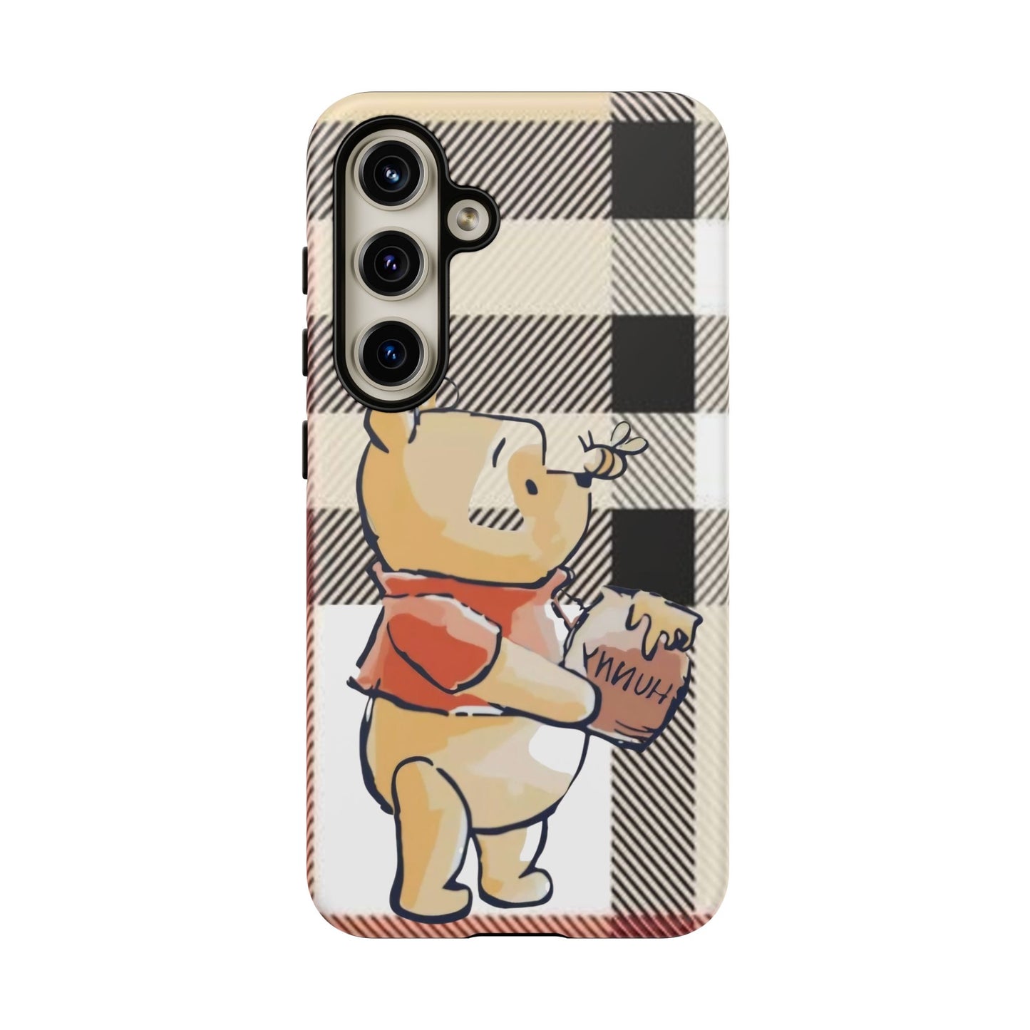 Cute Animal Phone Case, Winnie the Pooh Design, Gift for Kids, Character Case,