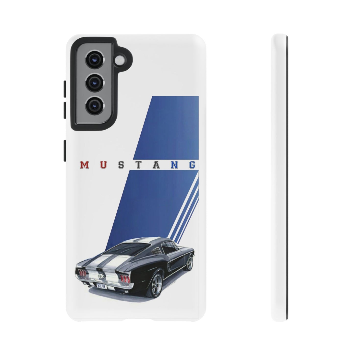 Mustang Car Art Tough Cases For iPhones, Samsung Galaxy and Google Pixel
