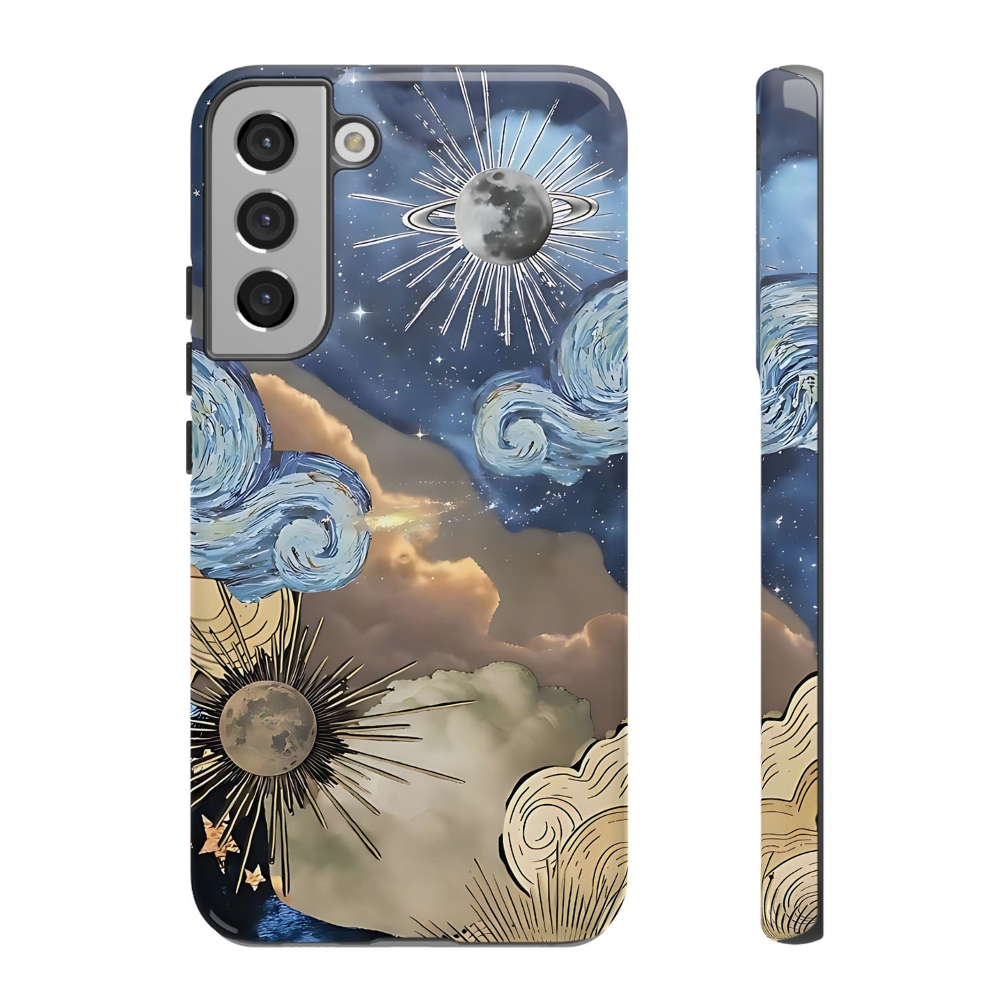 Celestial Phone Case - Cosmic Vibes for Sky Lovers, Galaxy Gift, Astrology,