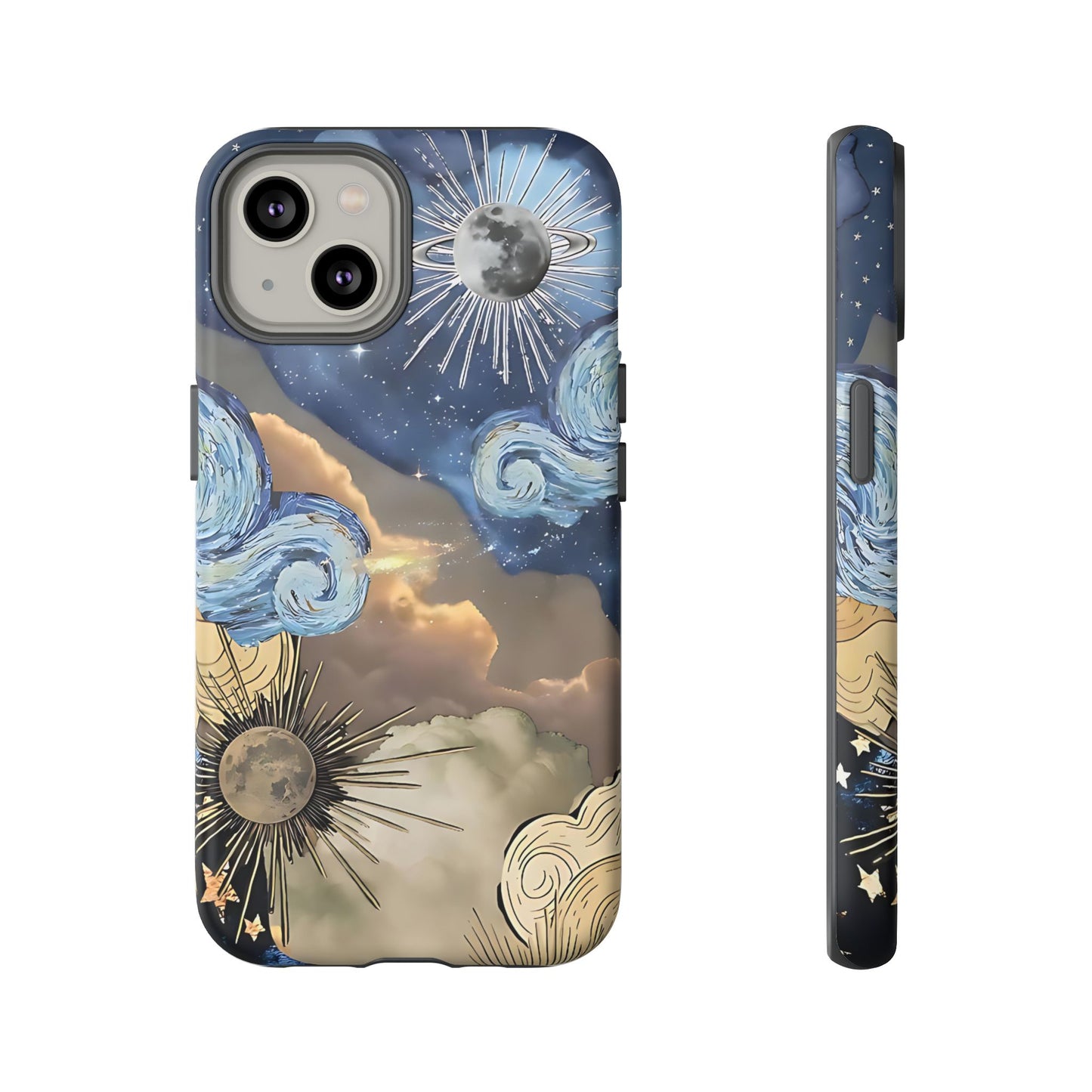 Celestial Phone Case - Cosmic Vibes for Sky Lovers, Galaxy Gift, Astrology,