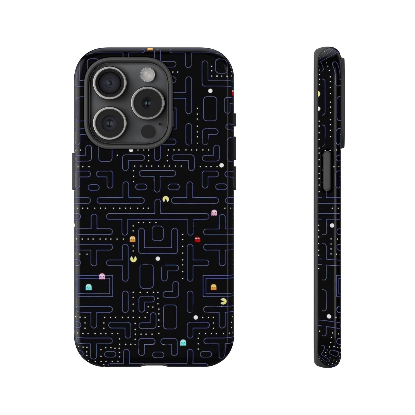 Pac-Man Tough Phone Case, Retro Gaming, Cute Gift for Gamers