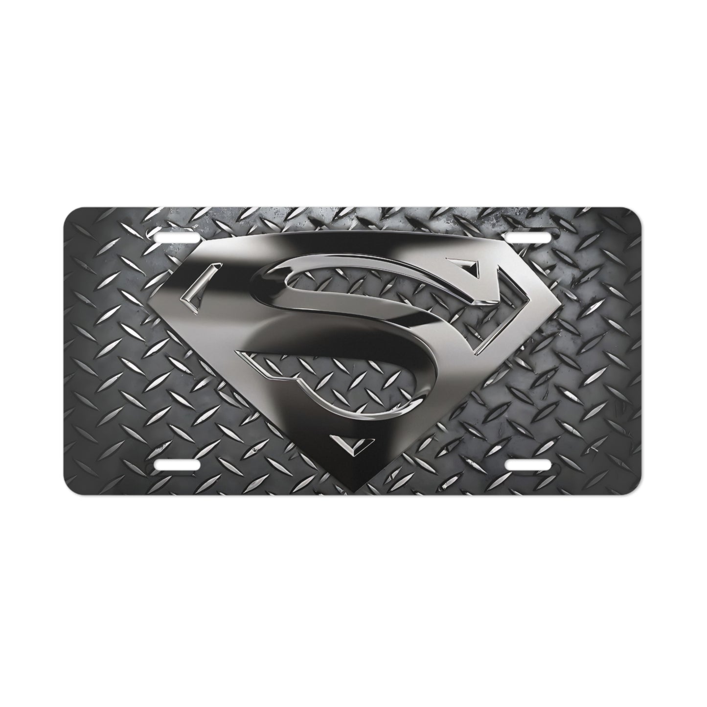 Superman Novelty Auto Front Vanity License Plate, Custom Metal Wall Art