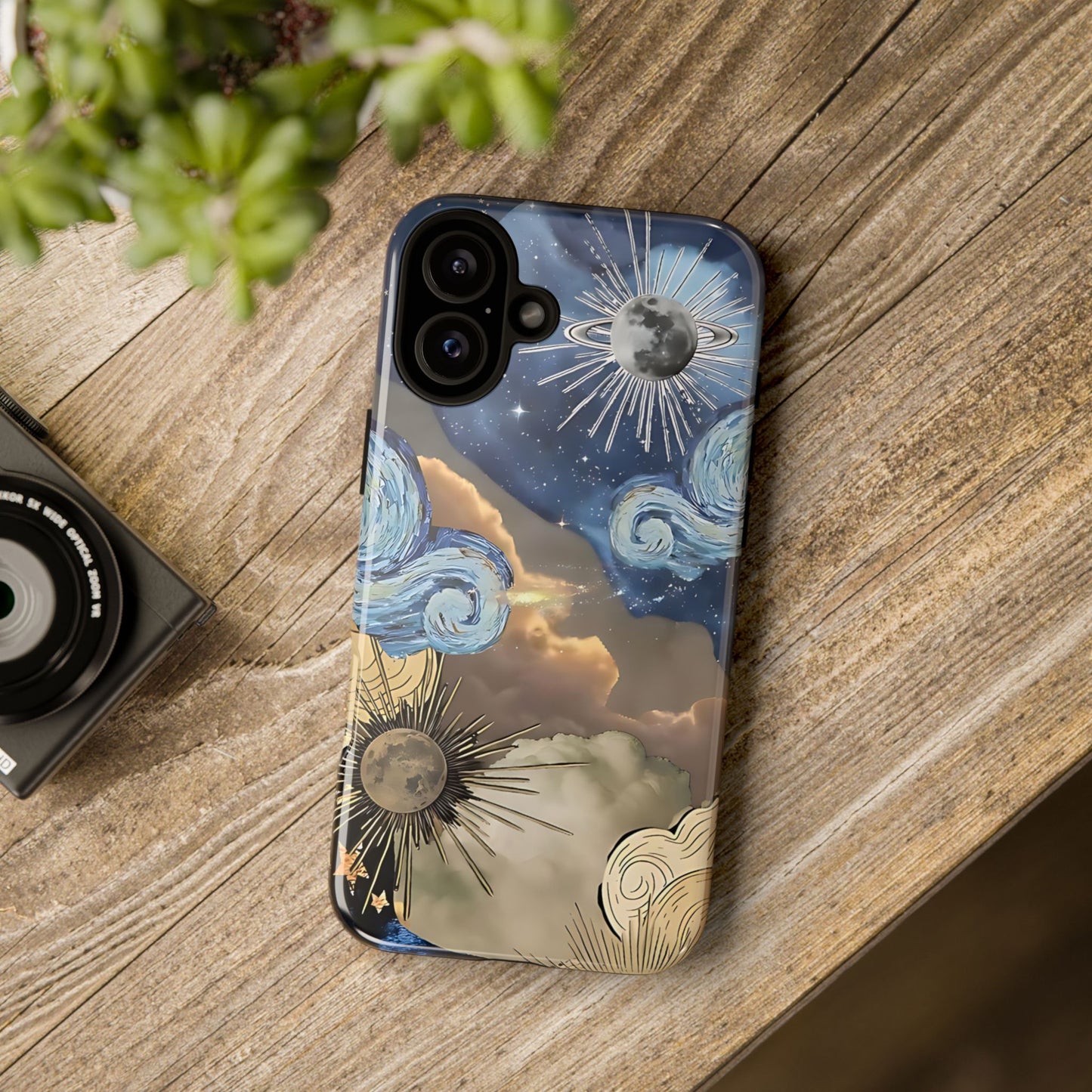 Celestial Phone Case - Cosmic Vibes for Sky Lovers, Galaxy Gift, Astrology,