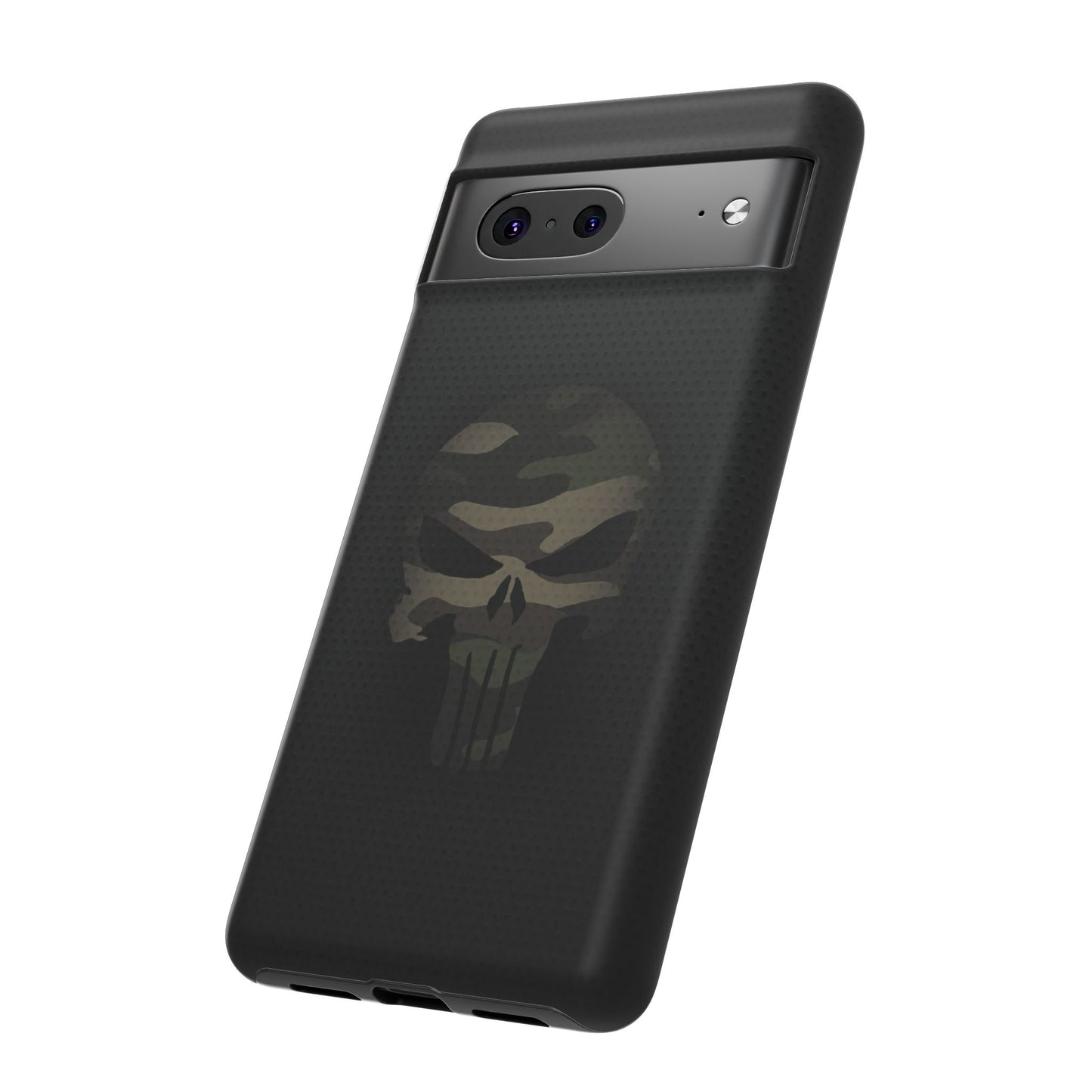 Camo Green Tough Case For iPhone, Samsung Galaxy, Pixel, Punisher Graphic