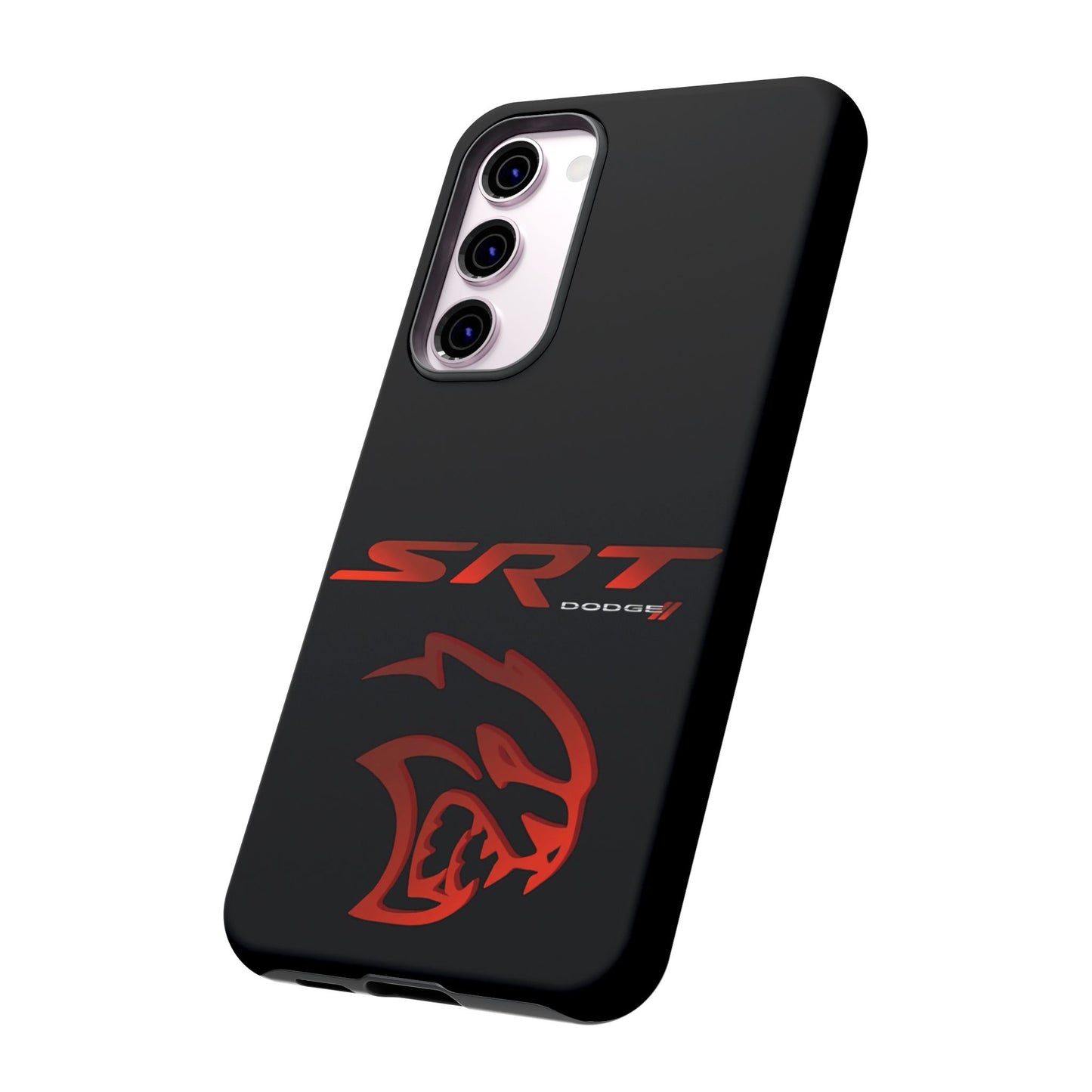 Black SRT Tough Case for iPhones, Galaxy Phones and Google Pixel