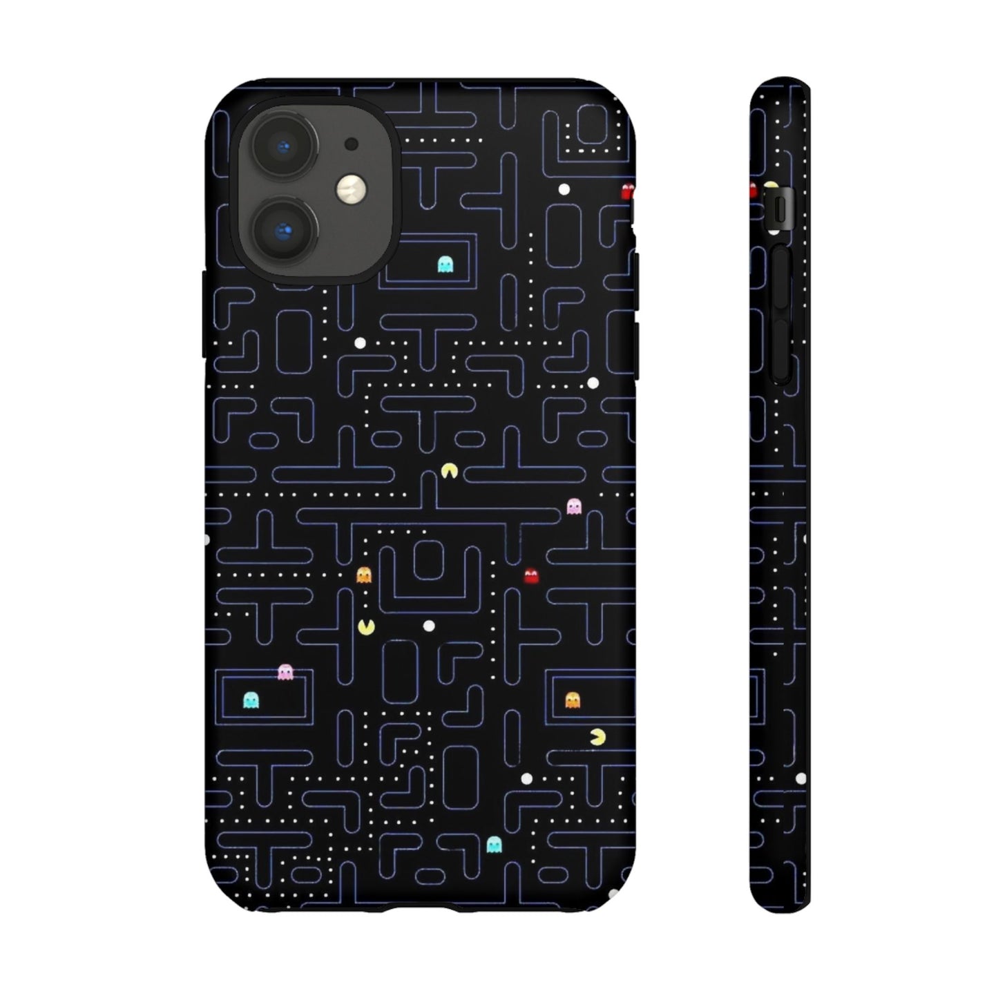 Pac-Man Tough Phone Case, Retro Gaming, Cute Gift for Gamers