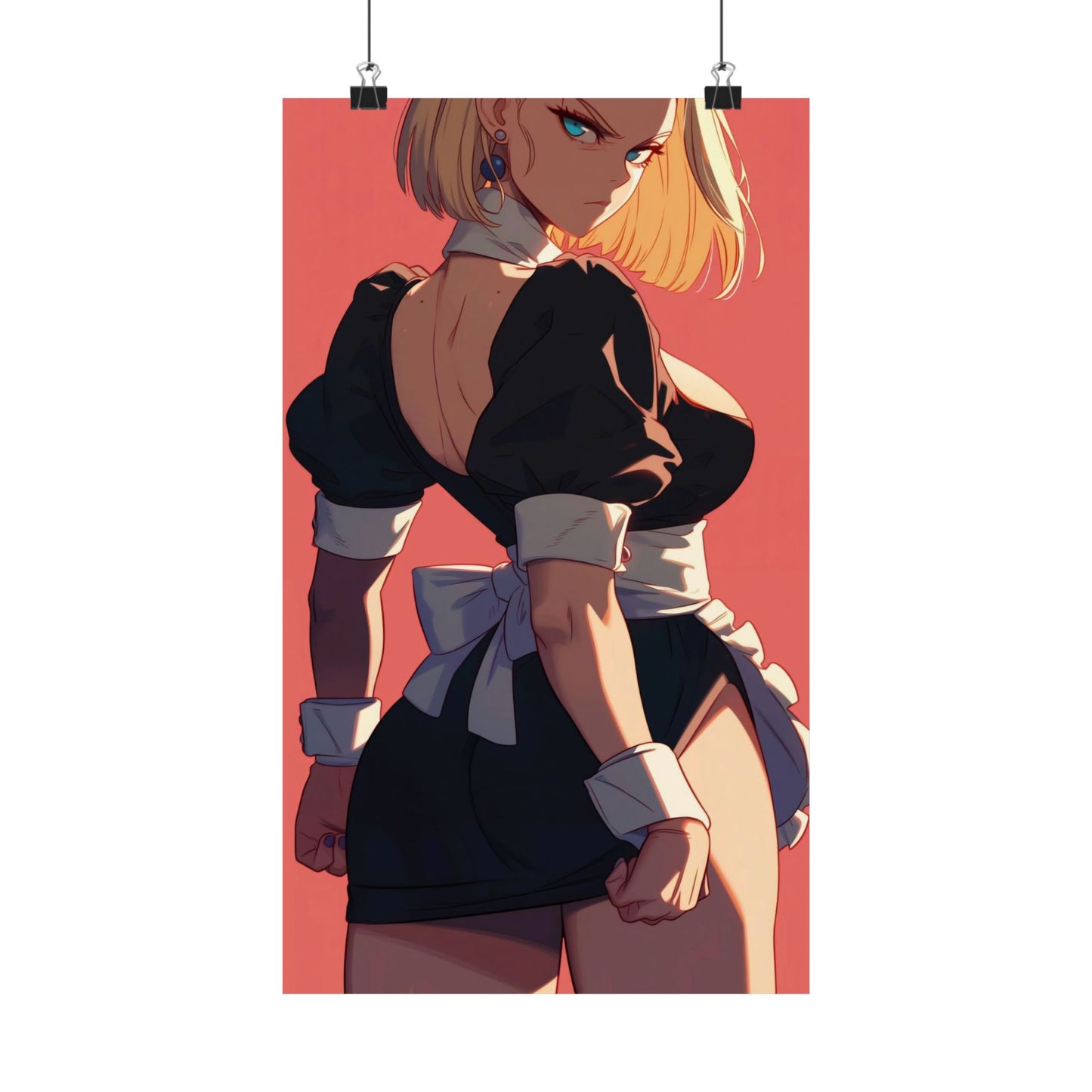 N18 Waifu Anime Matte Vertical Posters Manga Inspired Art, Ecchi Hentai Decor