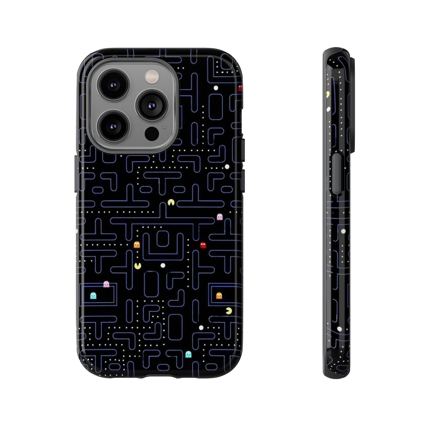 Pac-Man Tough Phone Case, Retro Gaming, Cute Gift for Gamers