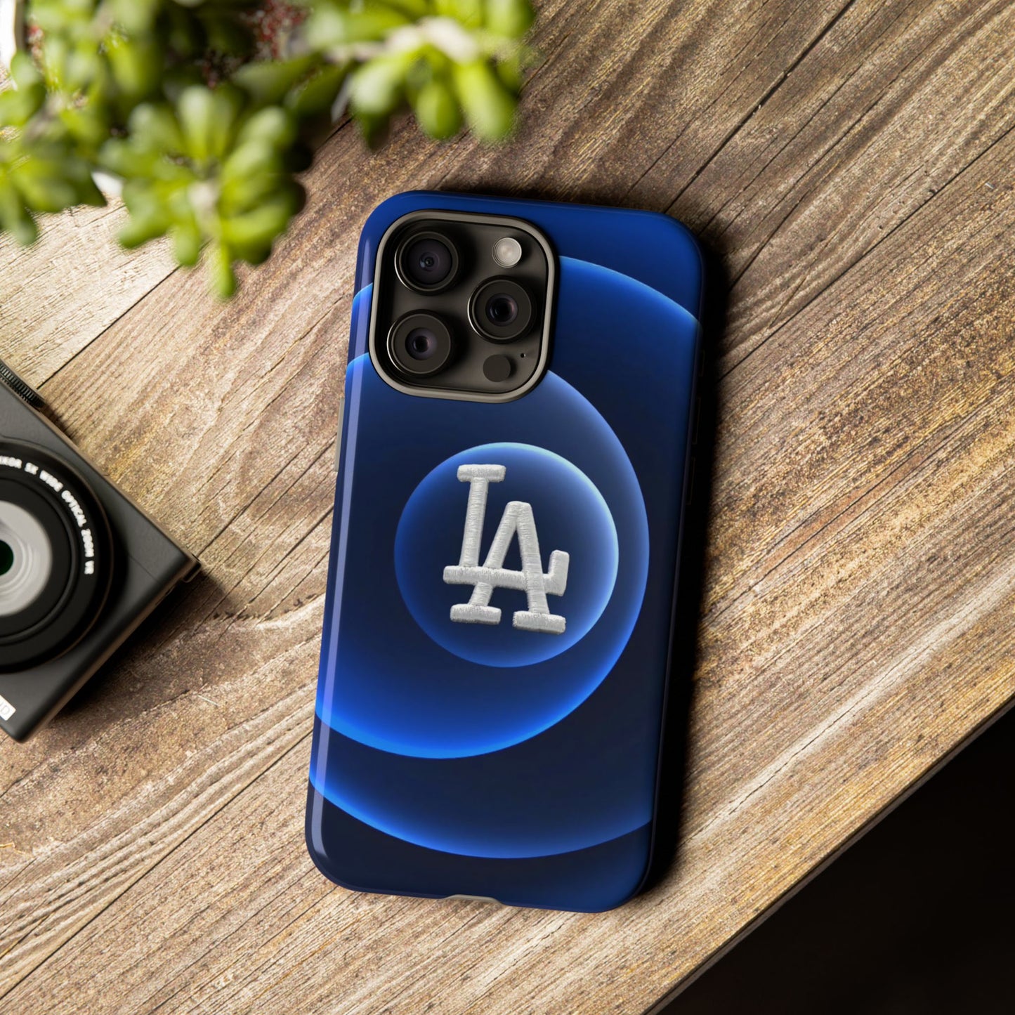 Dark Blue Tough Case for iPhone, Galaxy Phones and Google Pixel