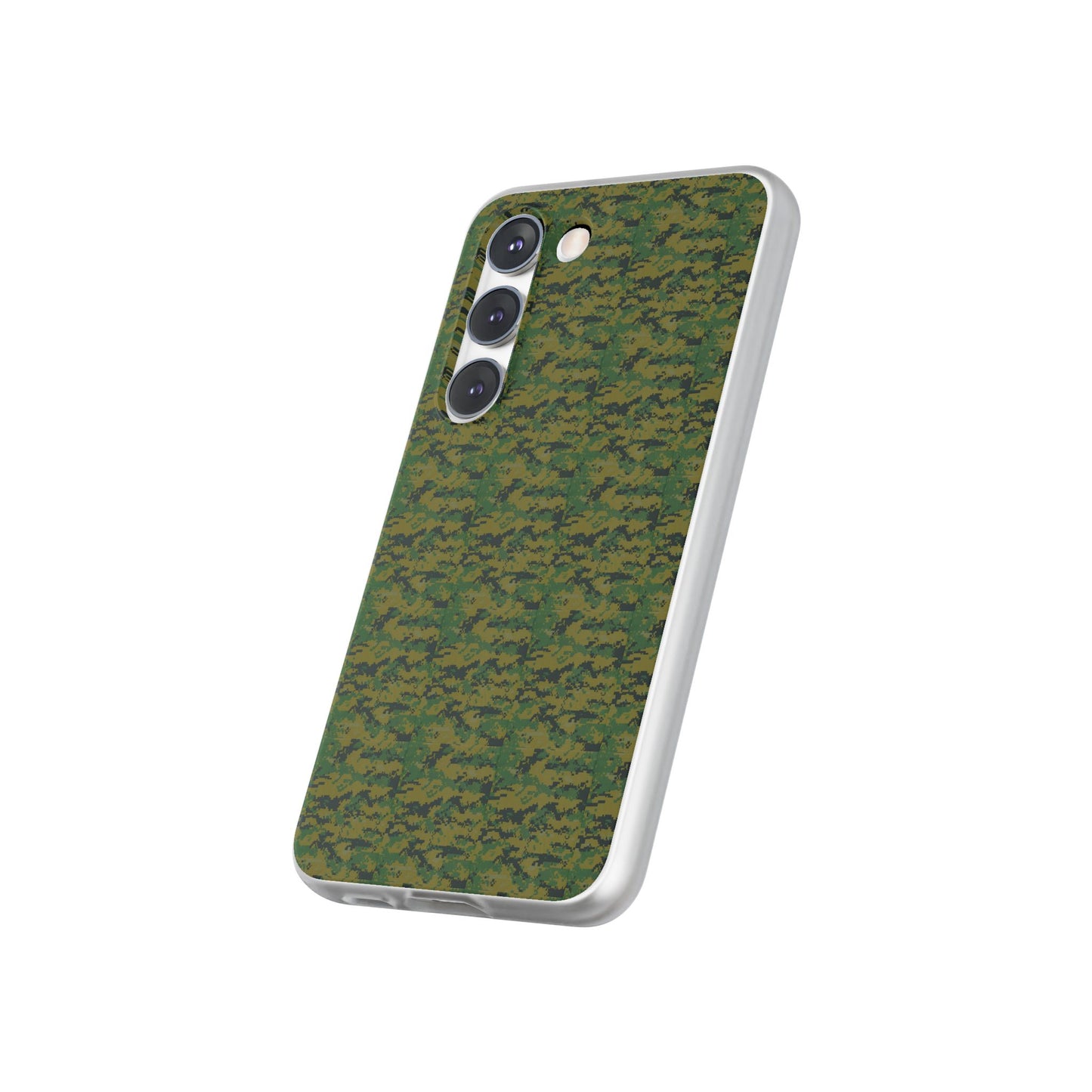 Marapat Pixelated Camo Flexible Phone Cases For iPhone and Samsung Galaxy