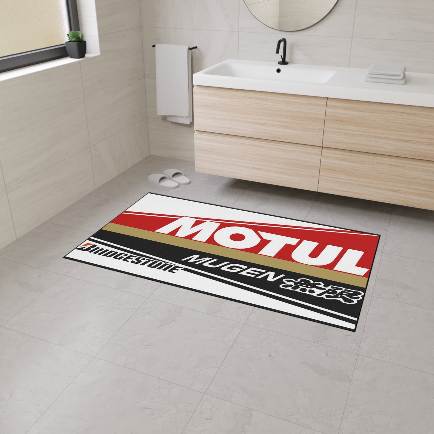 Motul Mugen Racing Heavy-Duty Floor Mat – Garage & Workshop Entrance Mat