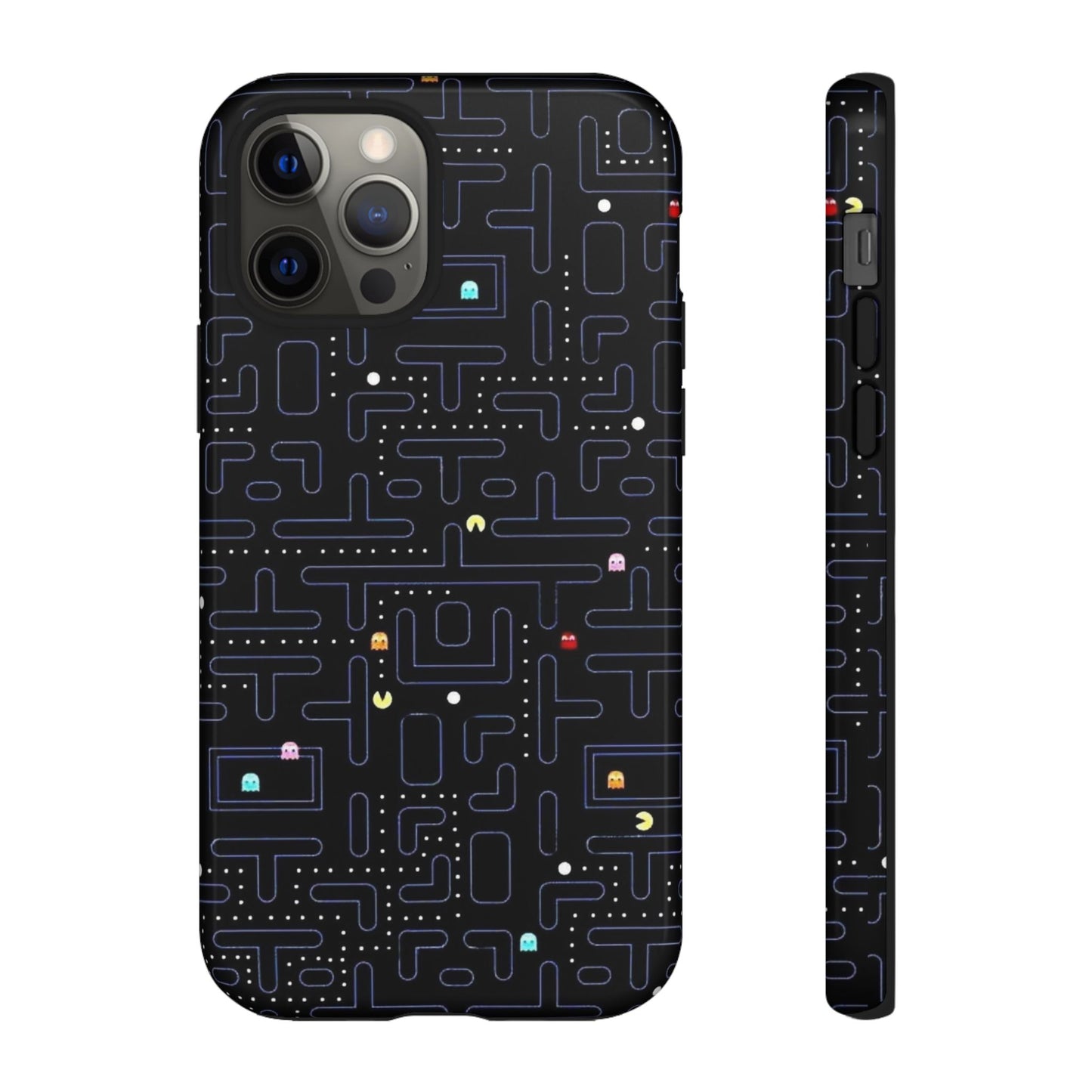 Pac-Man Tough Phone Case, Retro Gaming, Cute Gift for Gamers