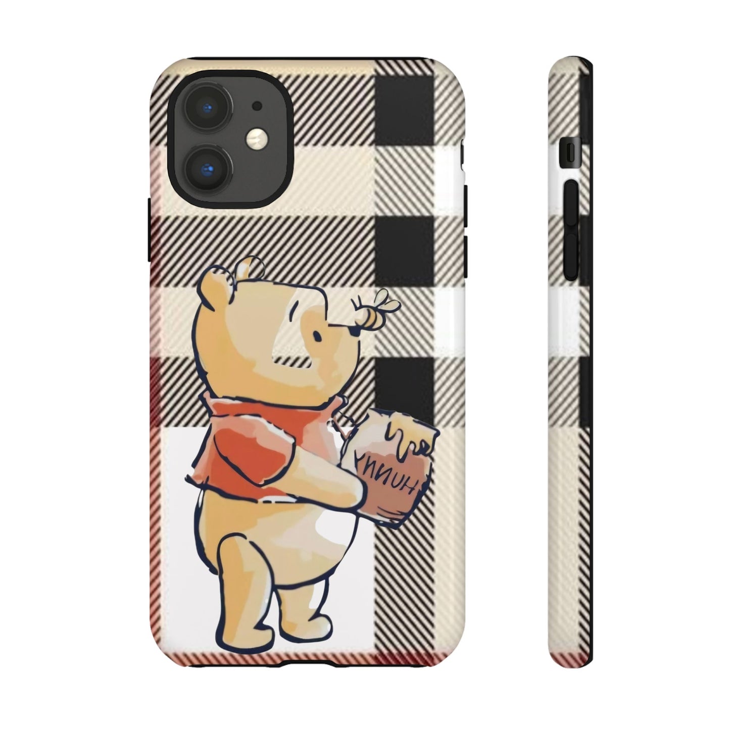 Cute Animal Phone Case, Winnie the Pooh Design, Gift for Kids, Character Case,