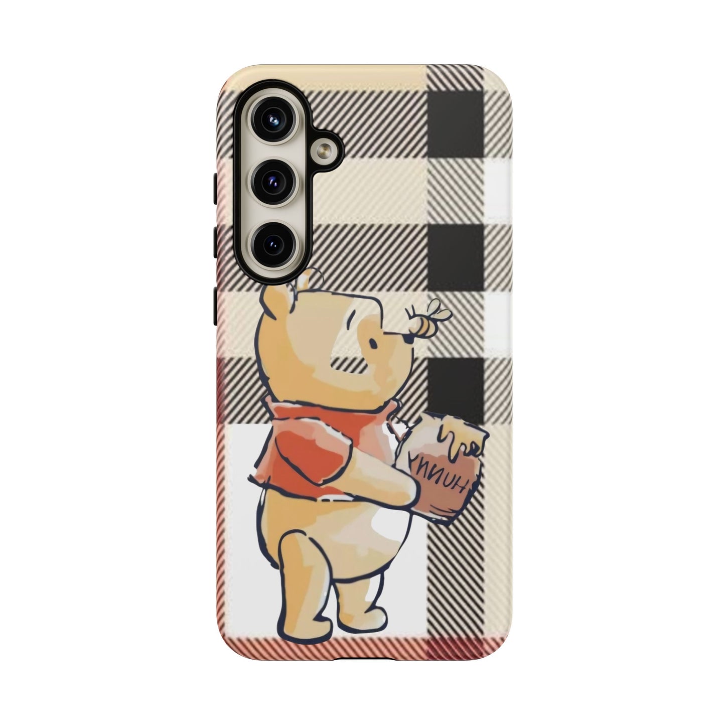 Cute Animal Phone Case, Winnie the Pooh Design, Gift for Kids, Character Case,