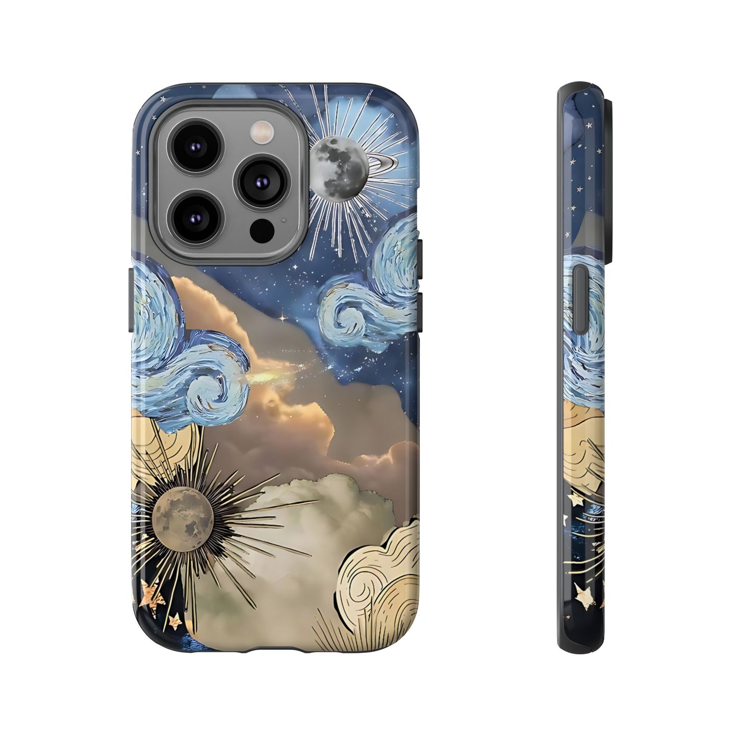 Celestial Phone Case - Cosmic Vibes for Sky Lovers, Galaxy Gift, Astrology,