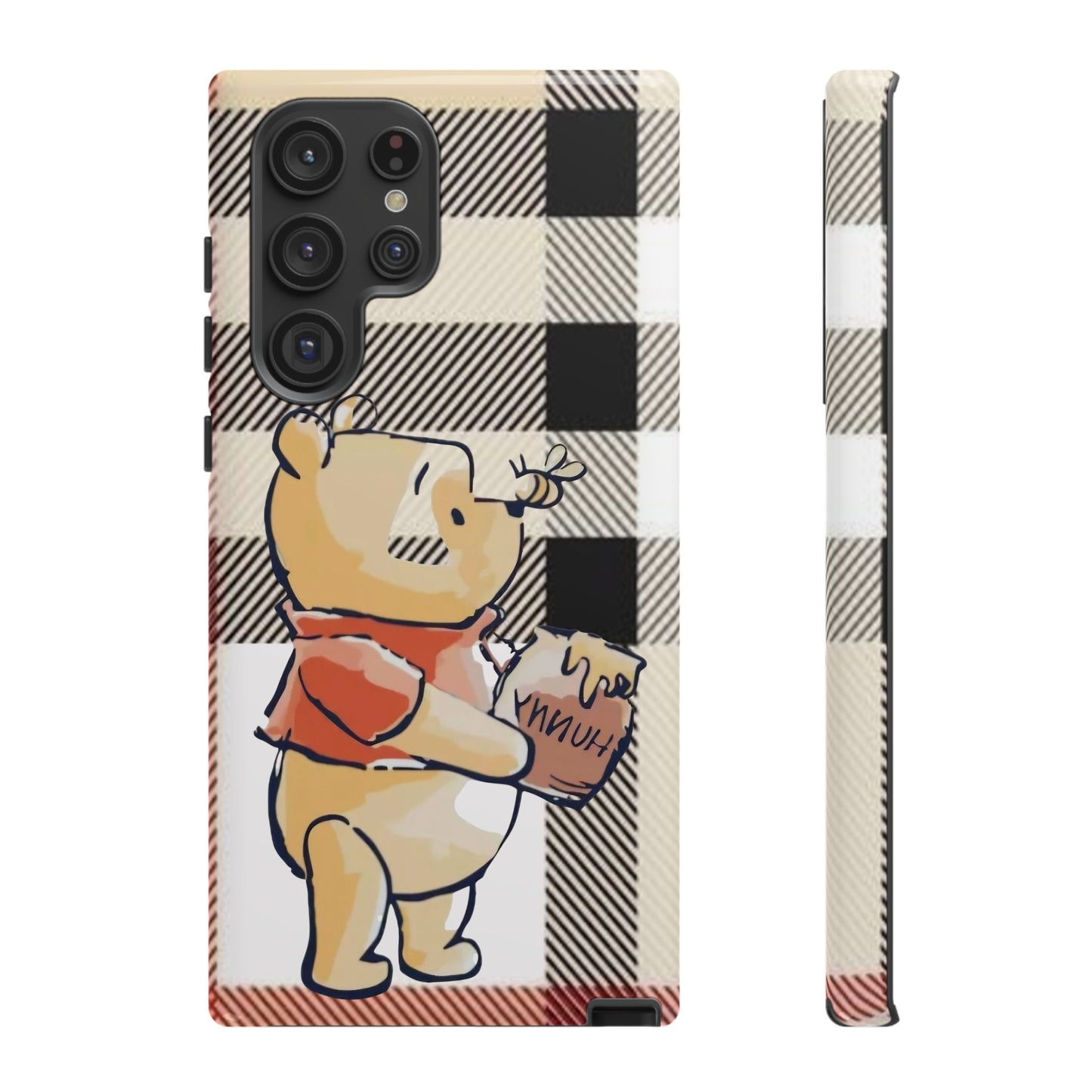 Cute Animal Phone Case, Winnie the Pooh Design, Gift for Kids, Character Case,