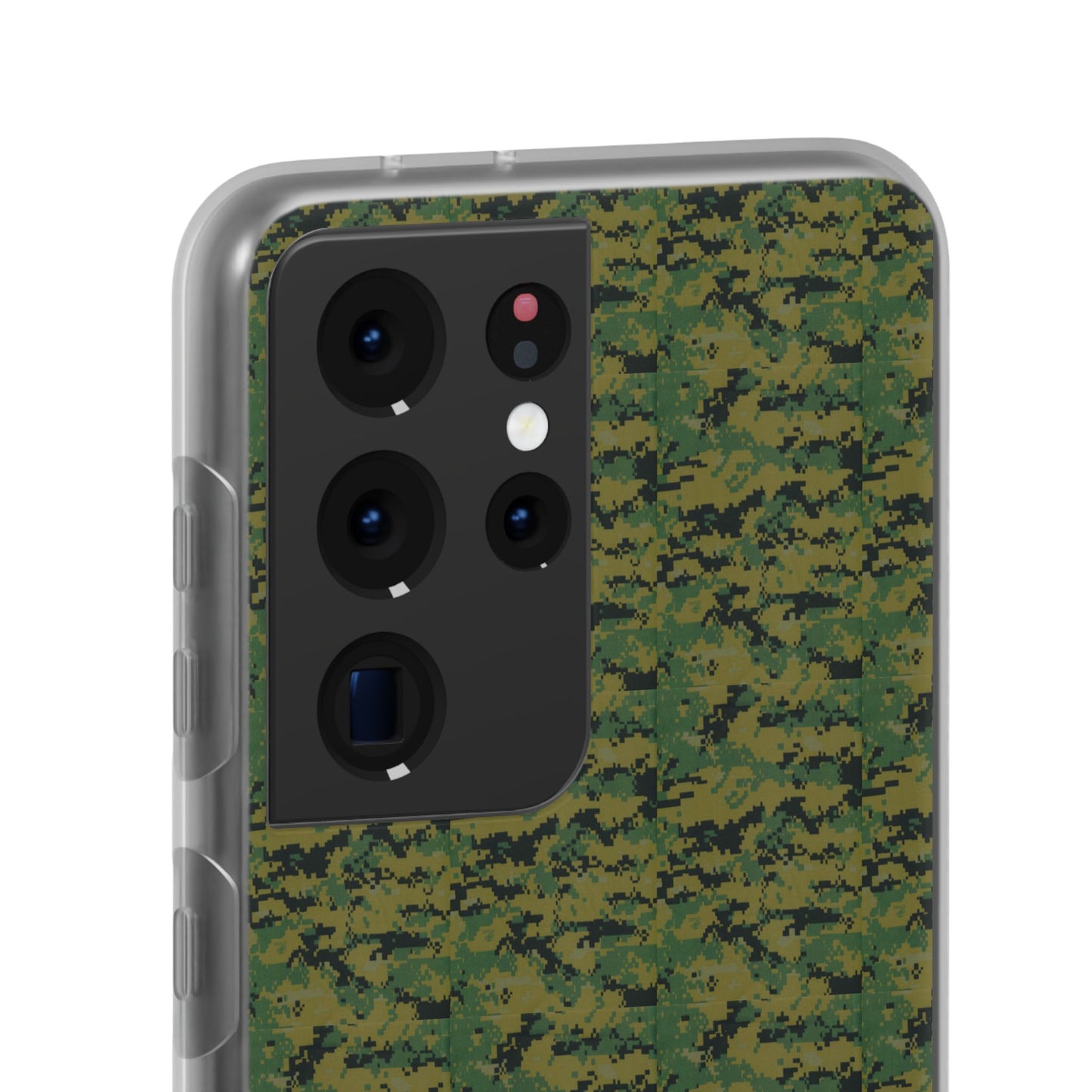 Marapat Pixelated Camo Flexible Phone Cases For iPhone and Samsung Galaxy