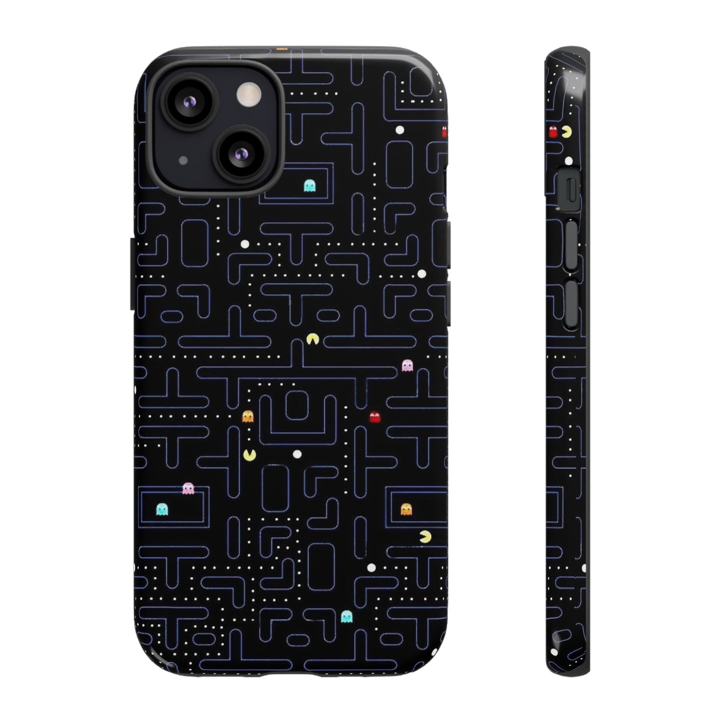 Pac-Man Tough Phone Case, Retro Gaming, Cute Gift for Gamers