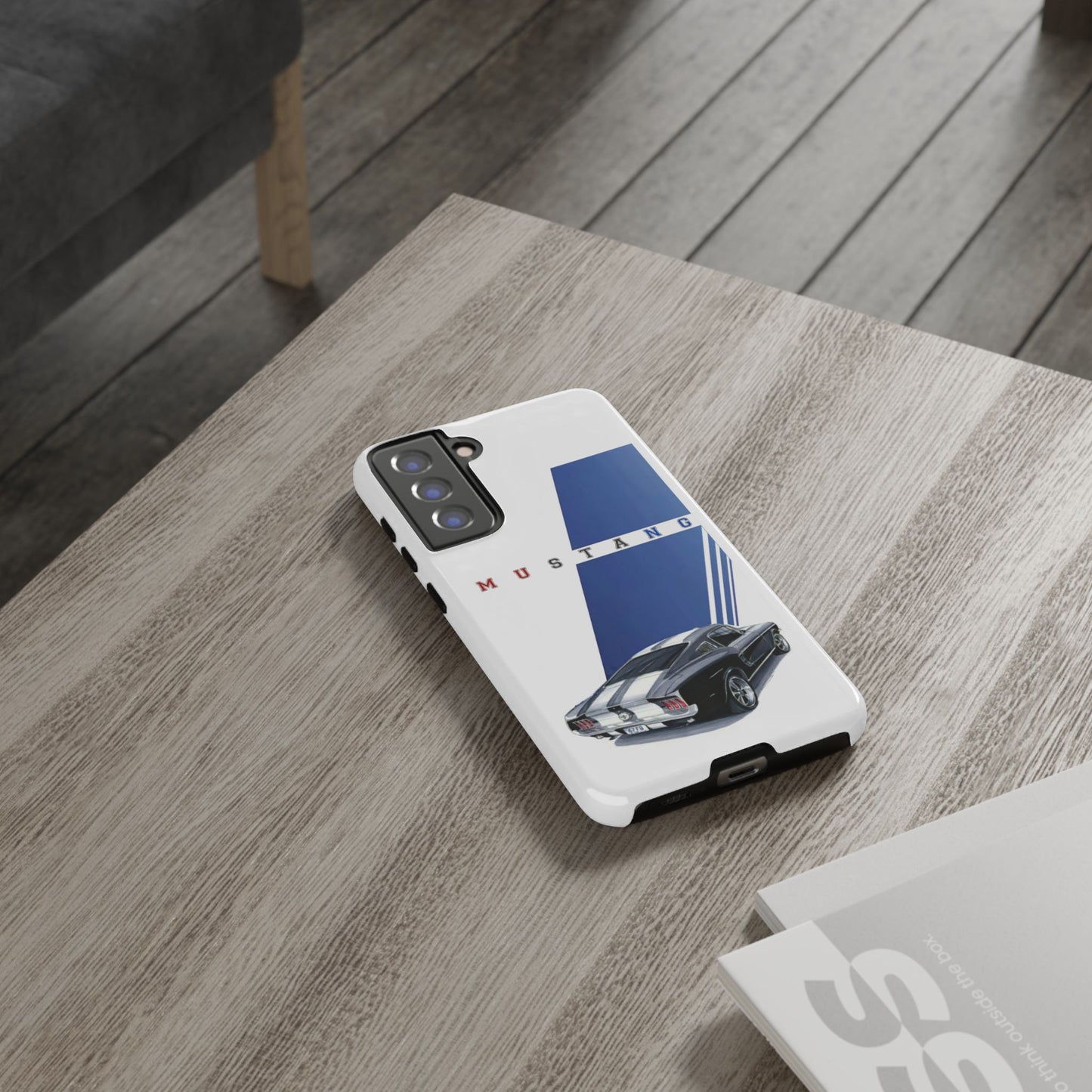 Mustang Car Art Tough Cases For iPhones, Samsung Galaxy and Google Pixel