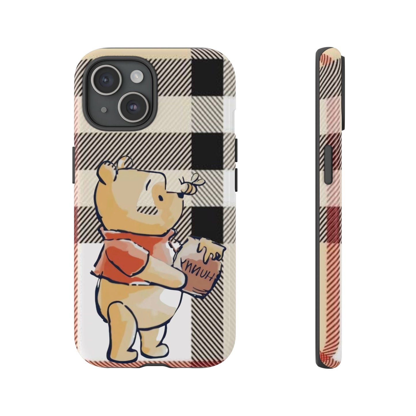 Cute Animal Phone Case, Winnie the Pooh Design, Gift for Kids, Character Case,