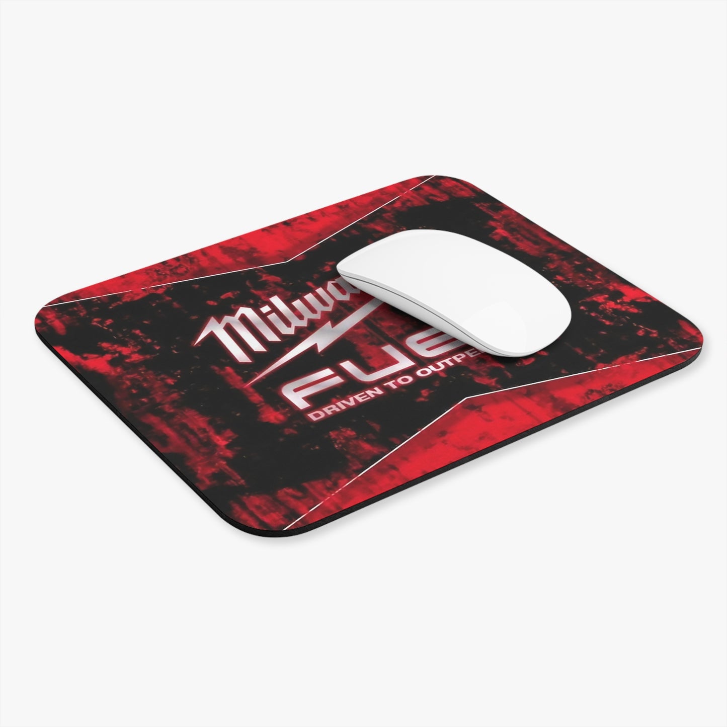 Milwaukee Fuel Driven To Outperform Mouse Pad (Rectangle)