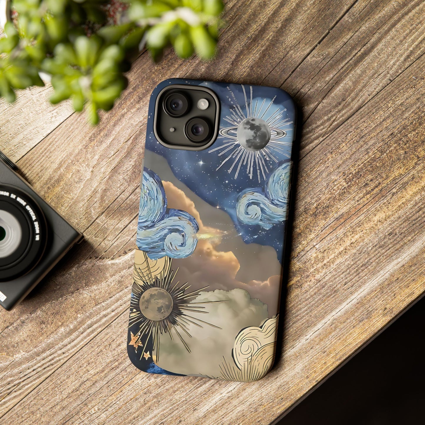 Celestial Phone Case - Cosmic Vibes for Sky Lovers, Galaxy Gift, Astrology,