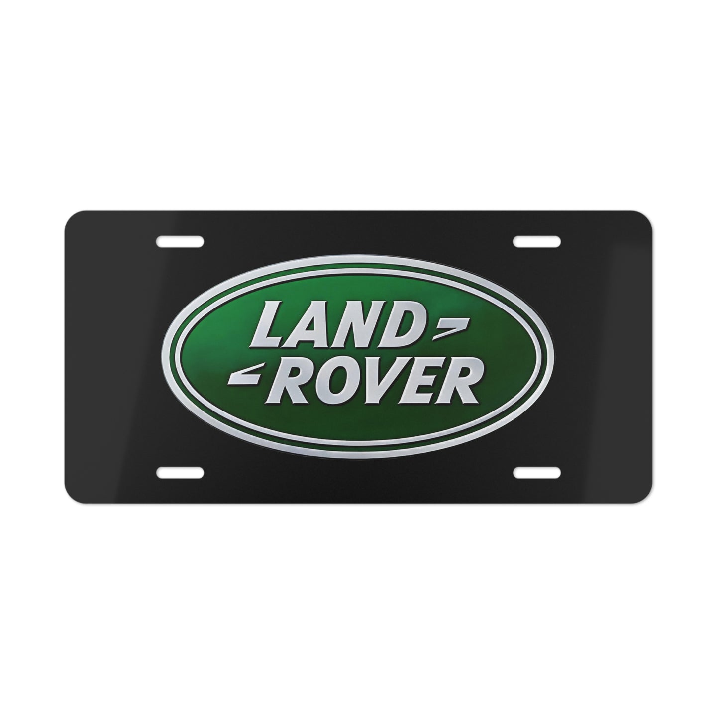 Land Rover, Black Front License Plate, Defender, Discovery Custom Design