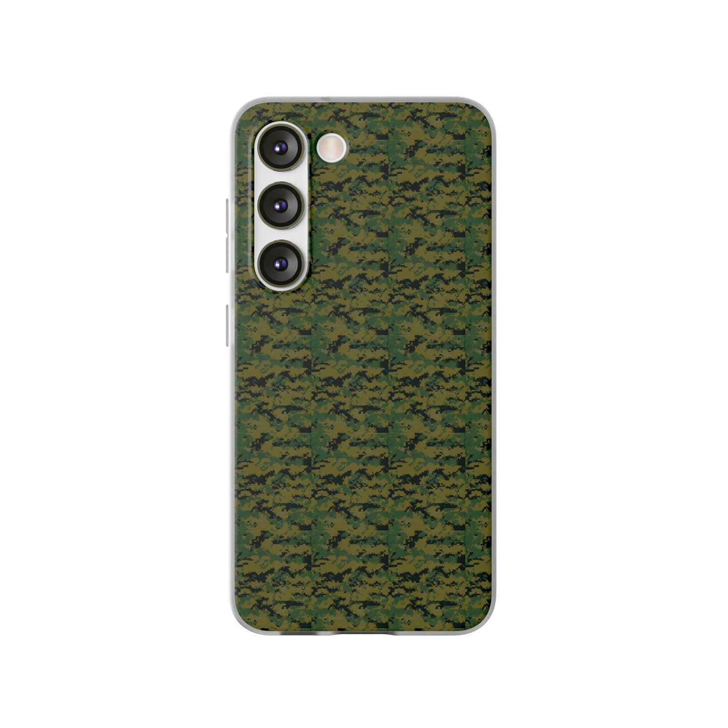 Marapat Pixelated Camo Flexible Phone Cases For iPhone and Samsung Galaxy