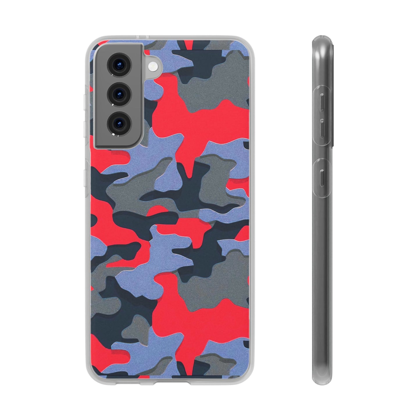 Urban Camo TPU Flexi Cases For iPhones and Samsung Galaxy