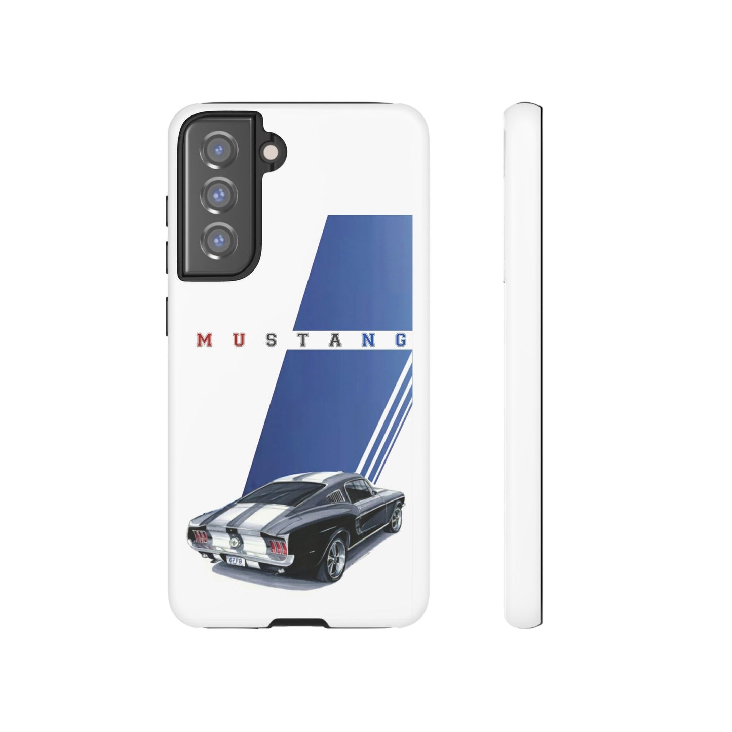 Mustang Car Art Tough Cases For iPhones, Samsung Galaxy and Google Pixel