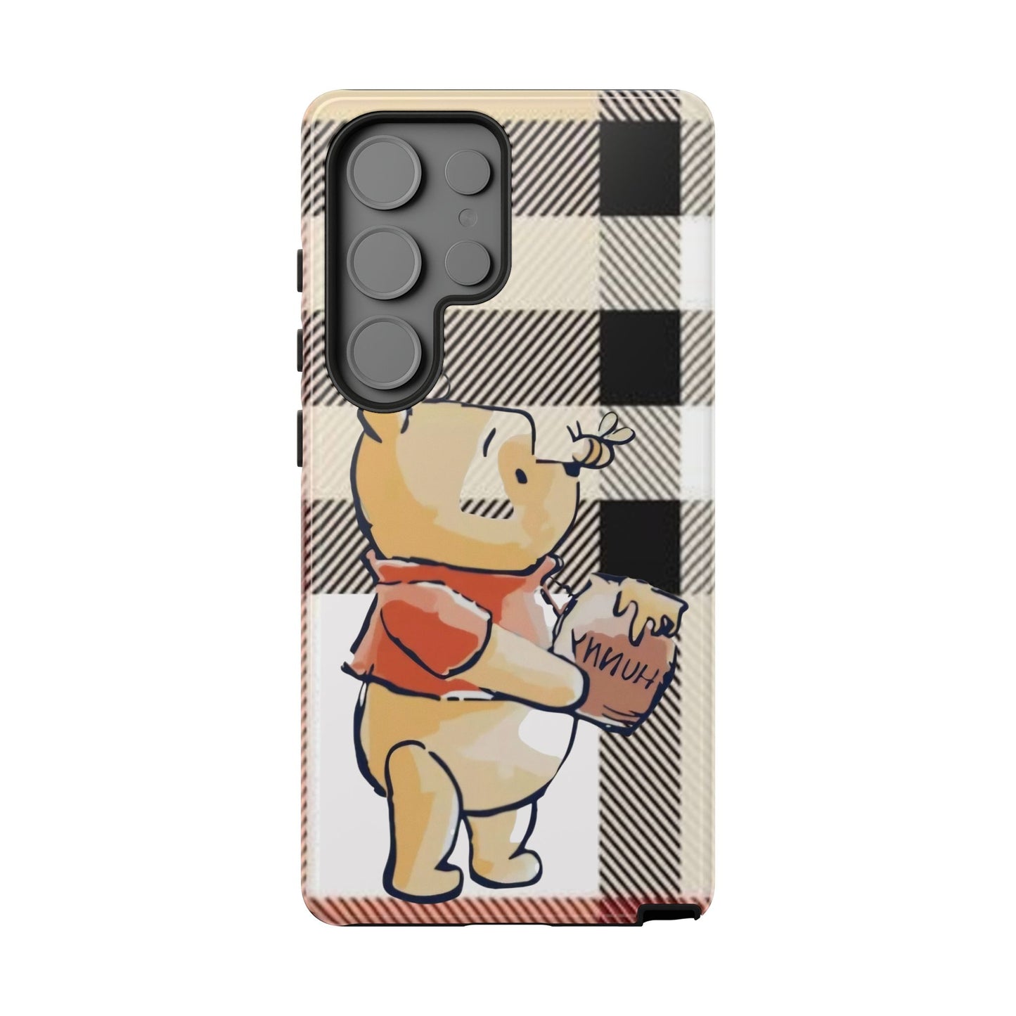 Cute Animal Phone Case, Winnie the Pooh Design, Gift for Kids, Character Case,